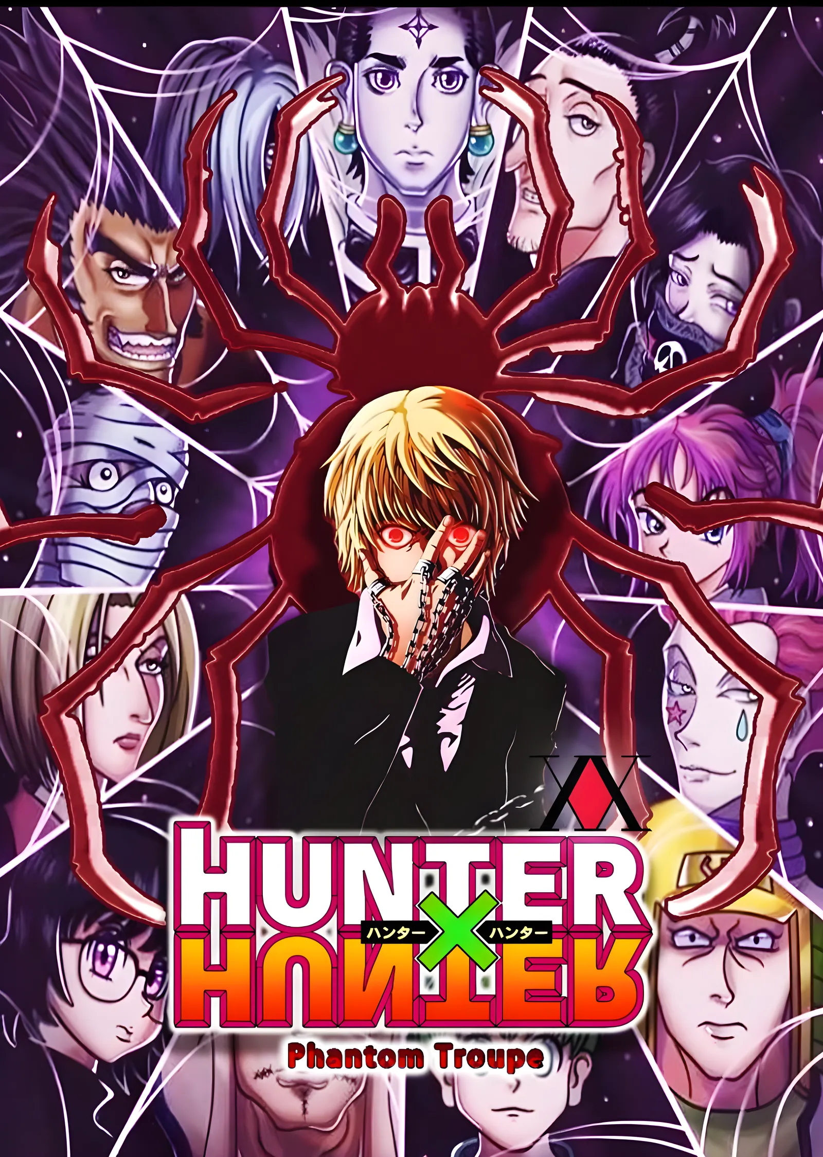 Hunter x Hunter: Hayalet Tugayı metal tablo