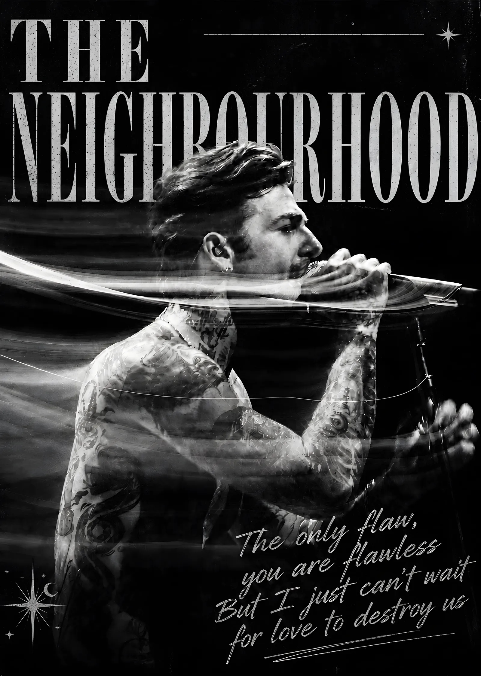 The Neighbourhood: Flawless metal tablo