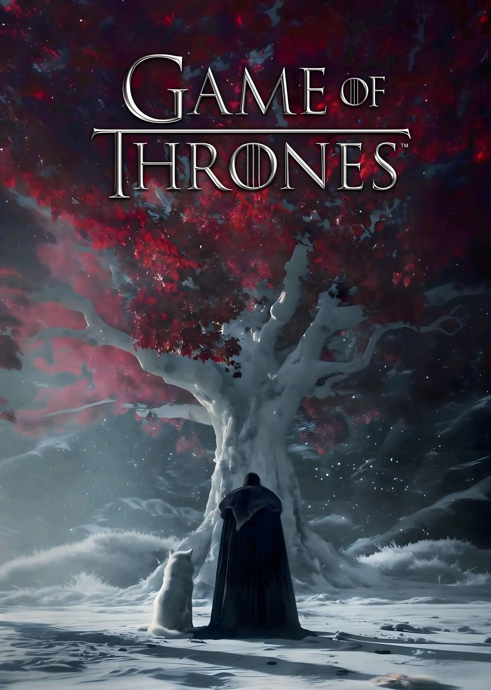 Game of Thrones: Ağaç Arkası metal tablo