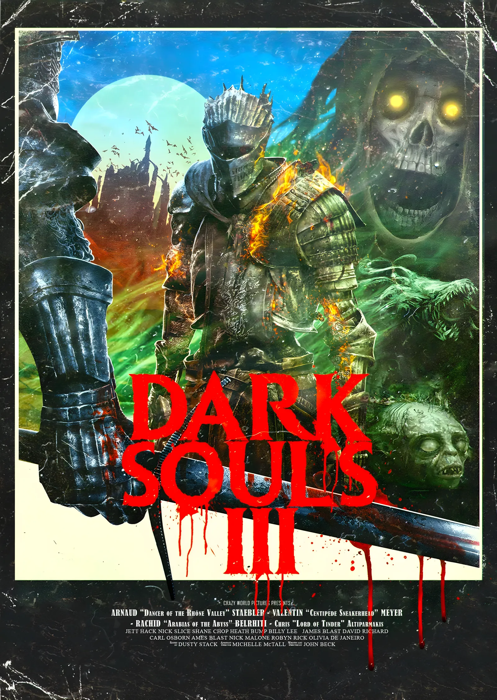 Dark Souls III: Karanlık Zamanlar metal tablo