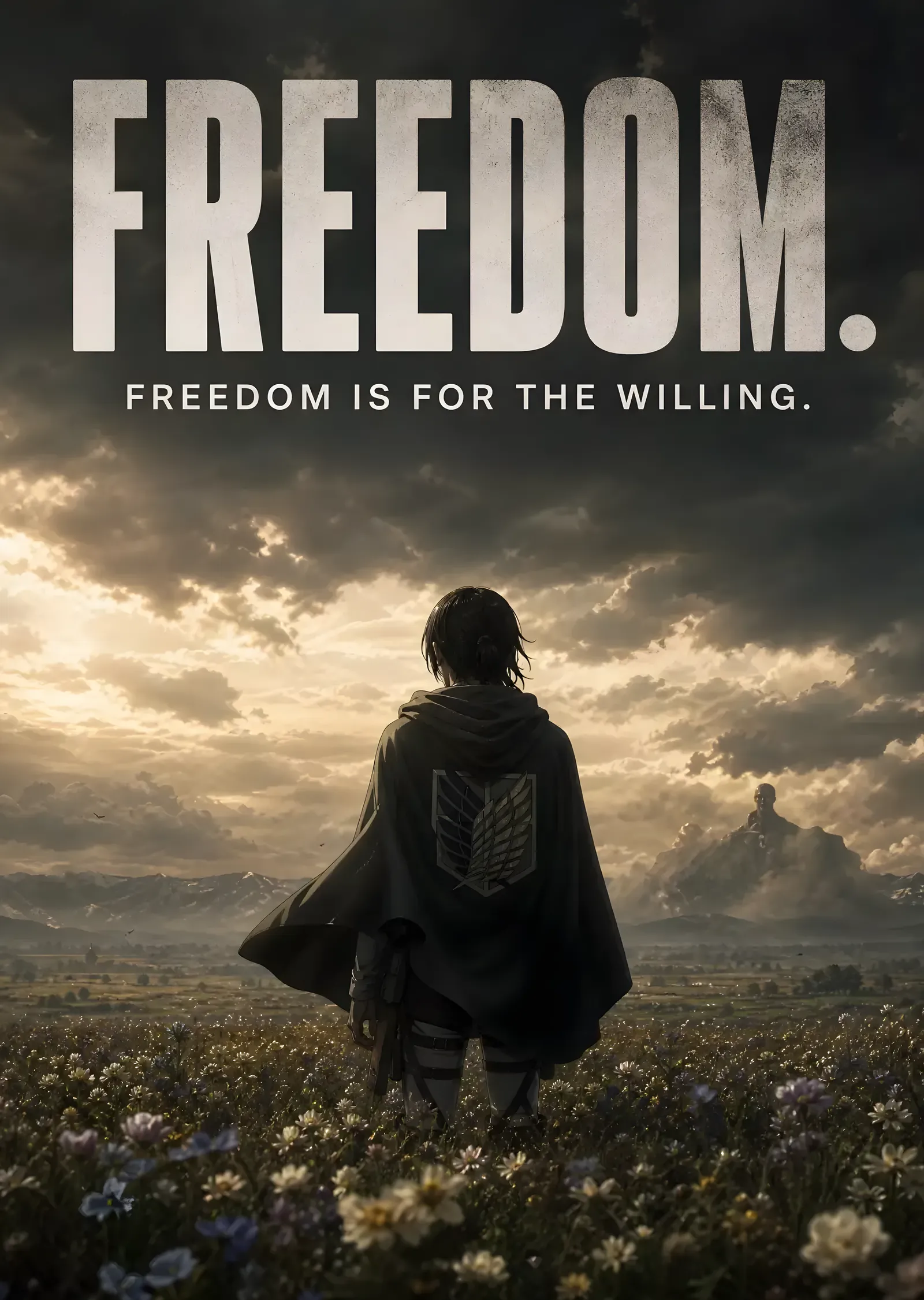 Freedom - Keşif Birliği metal tablo