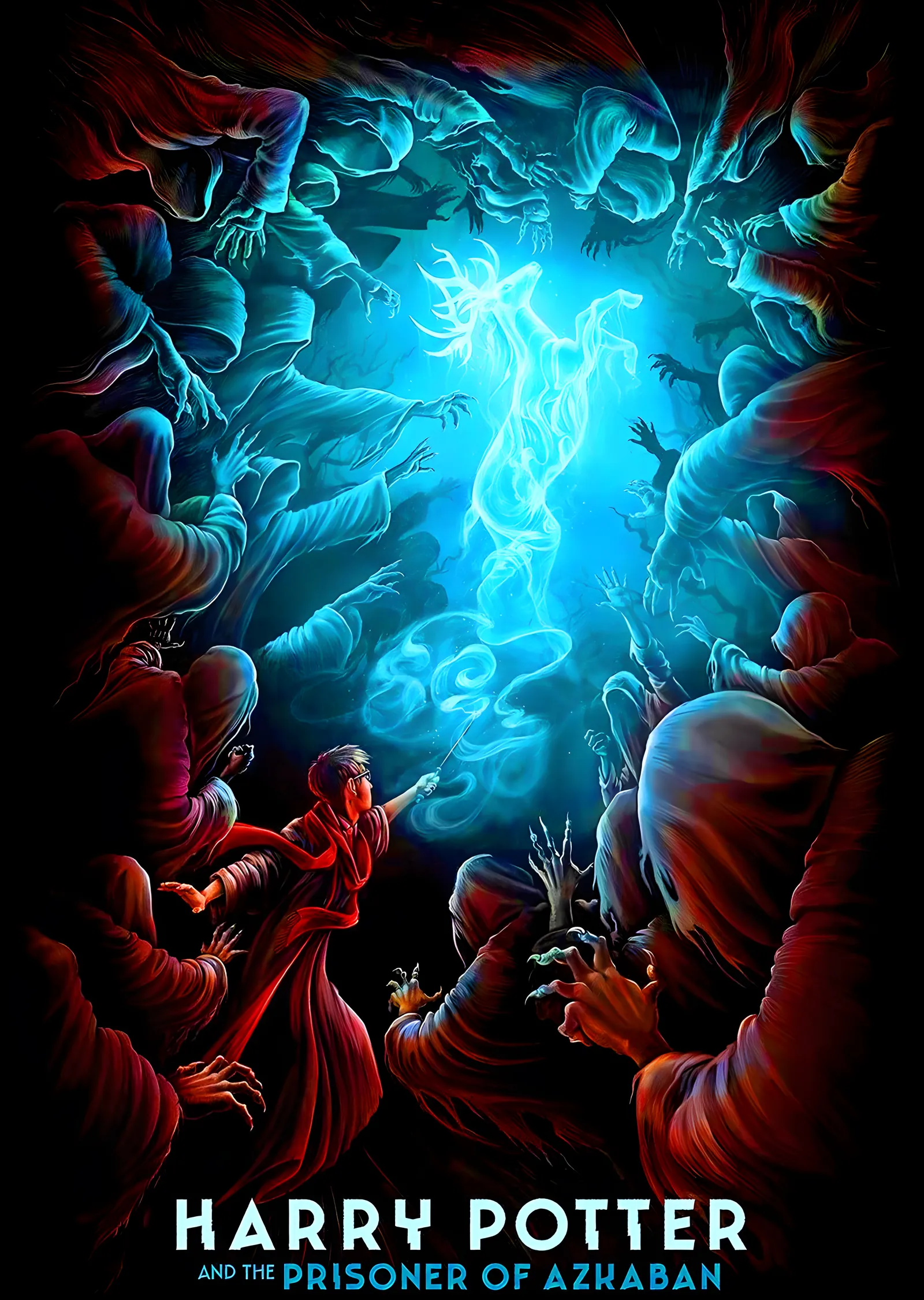 Harry Potter and the Prisoner of Azkaban · Dementorlar metal tablo