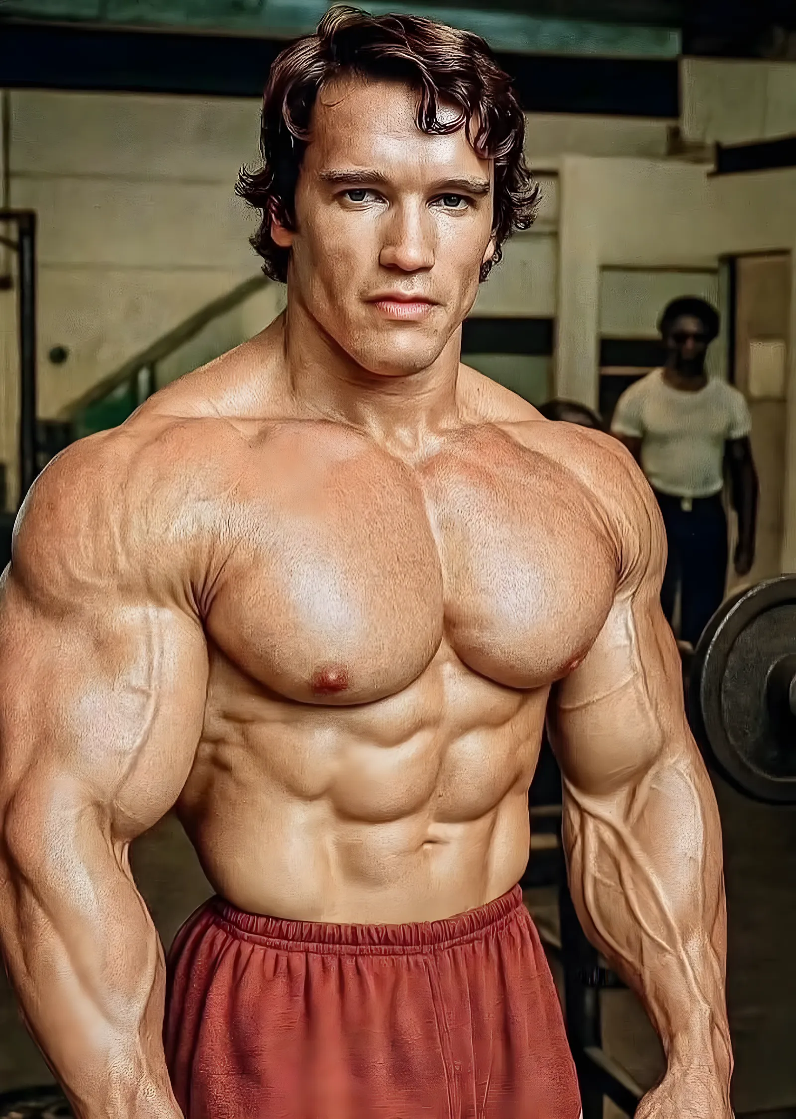 Arnold Schwarzenegger: Salonda metal tablo