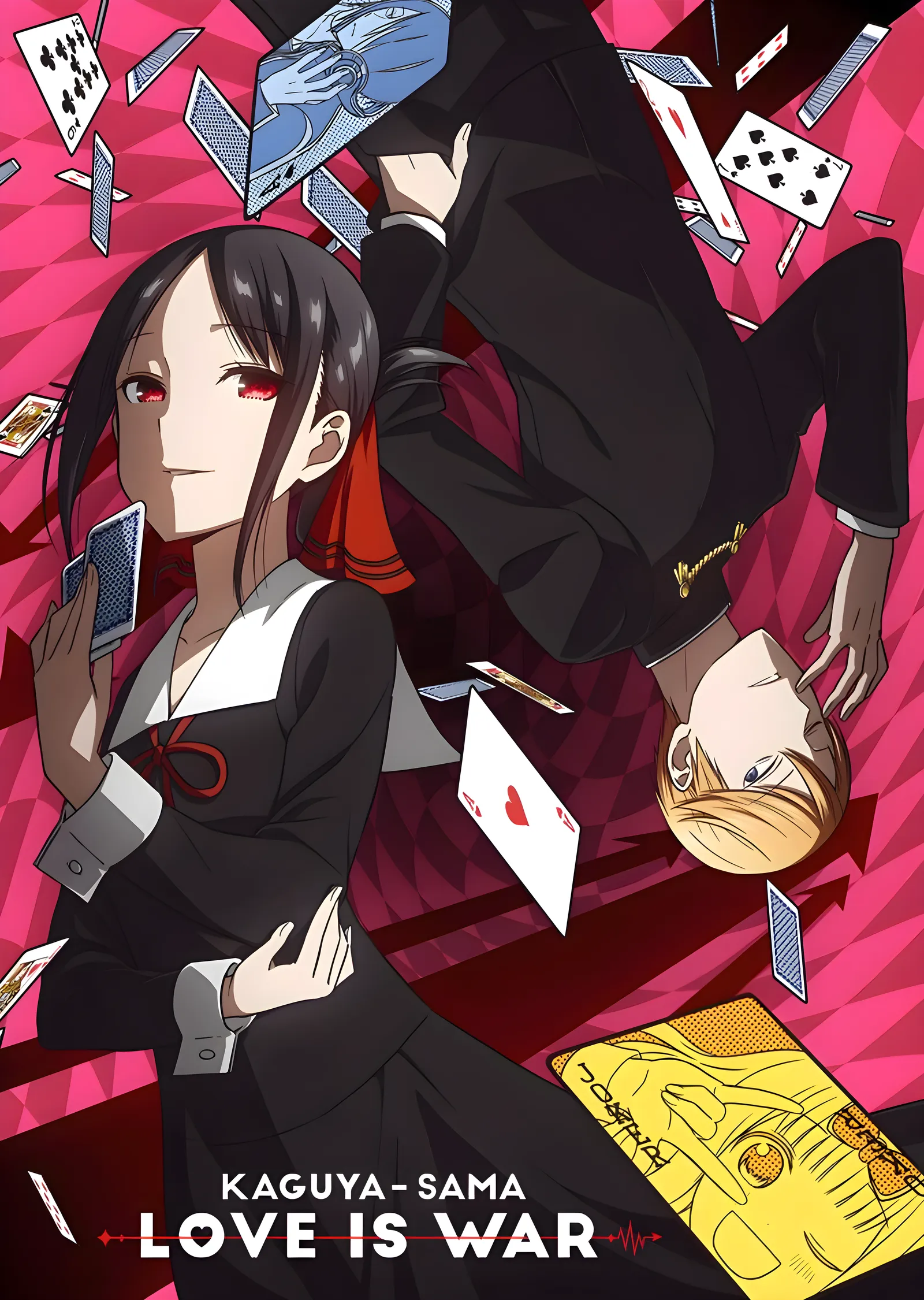 Kaguya-sama: Aşk Bir Savaştır metal tablo