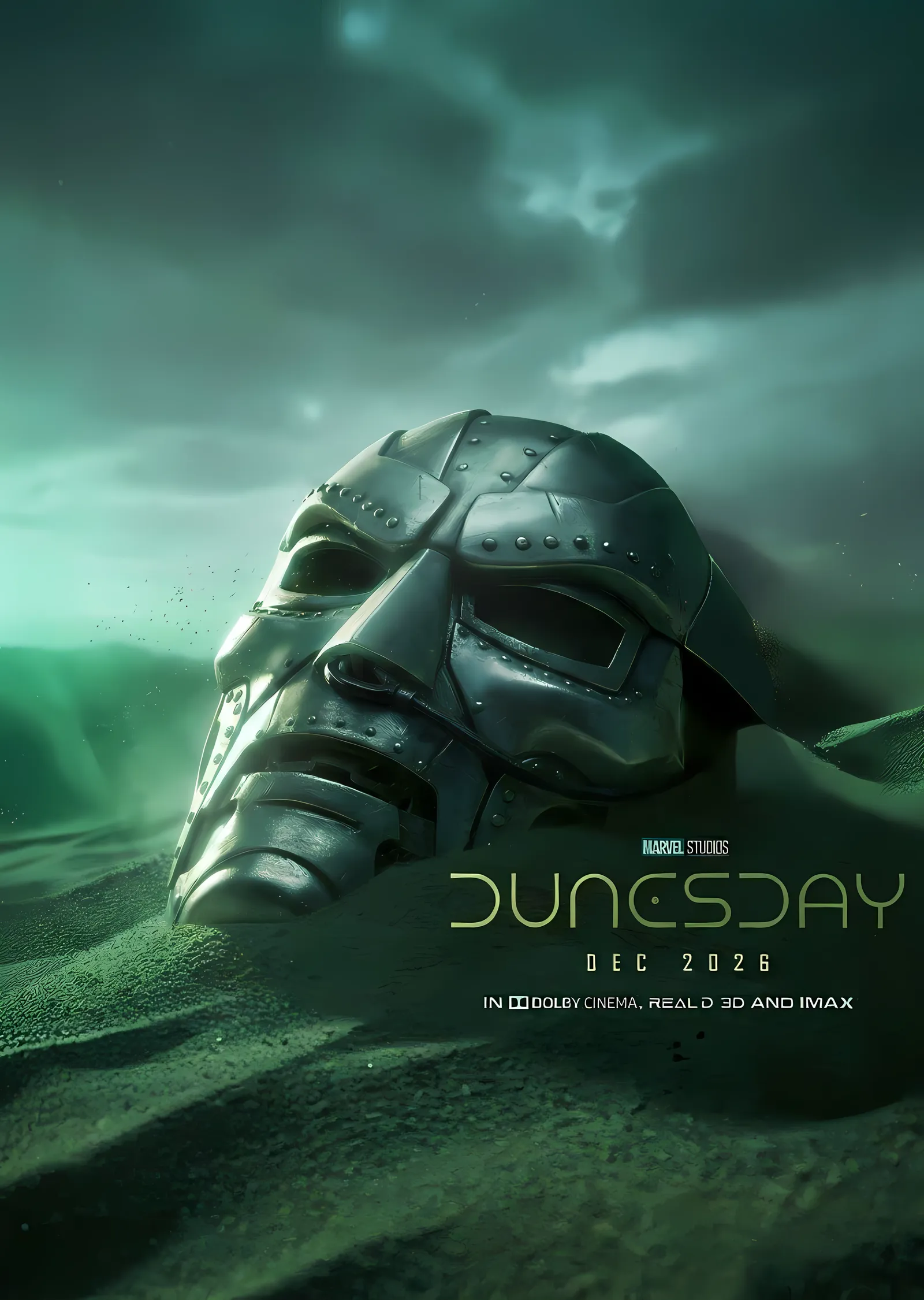 Dunesday - Kumdaki Doom Maskesi metal tablo
