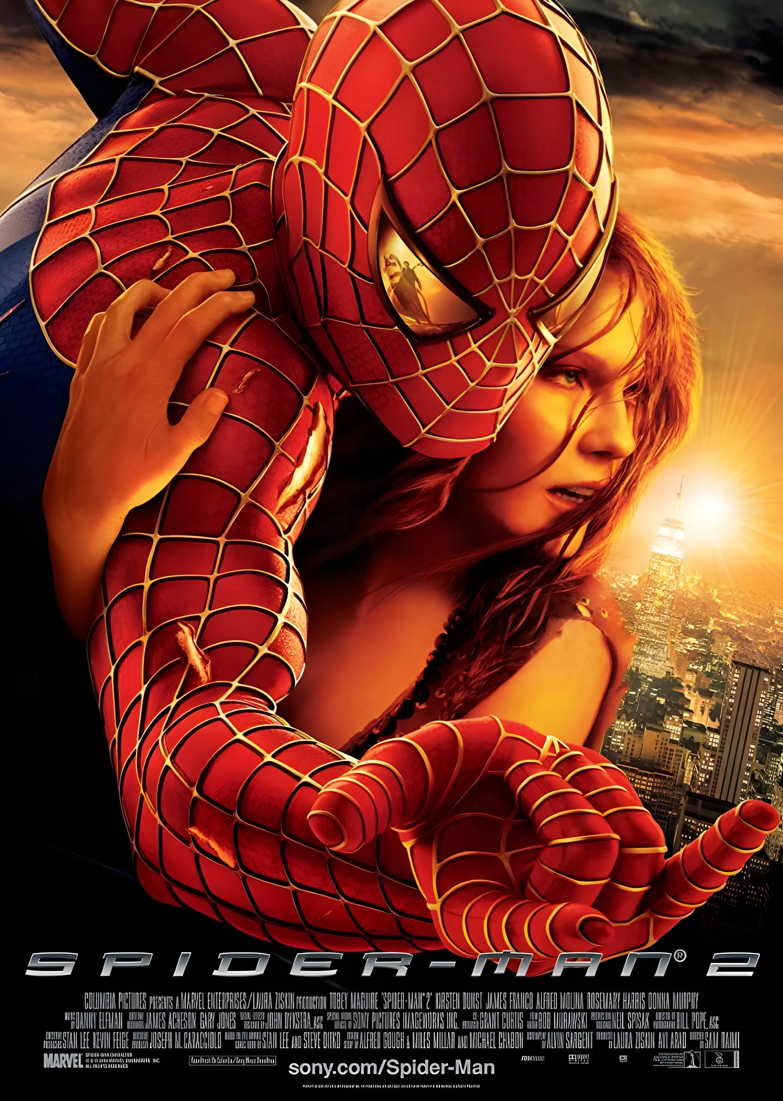 Spider-Man 2 metal tablo