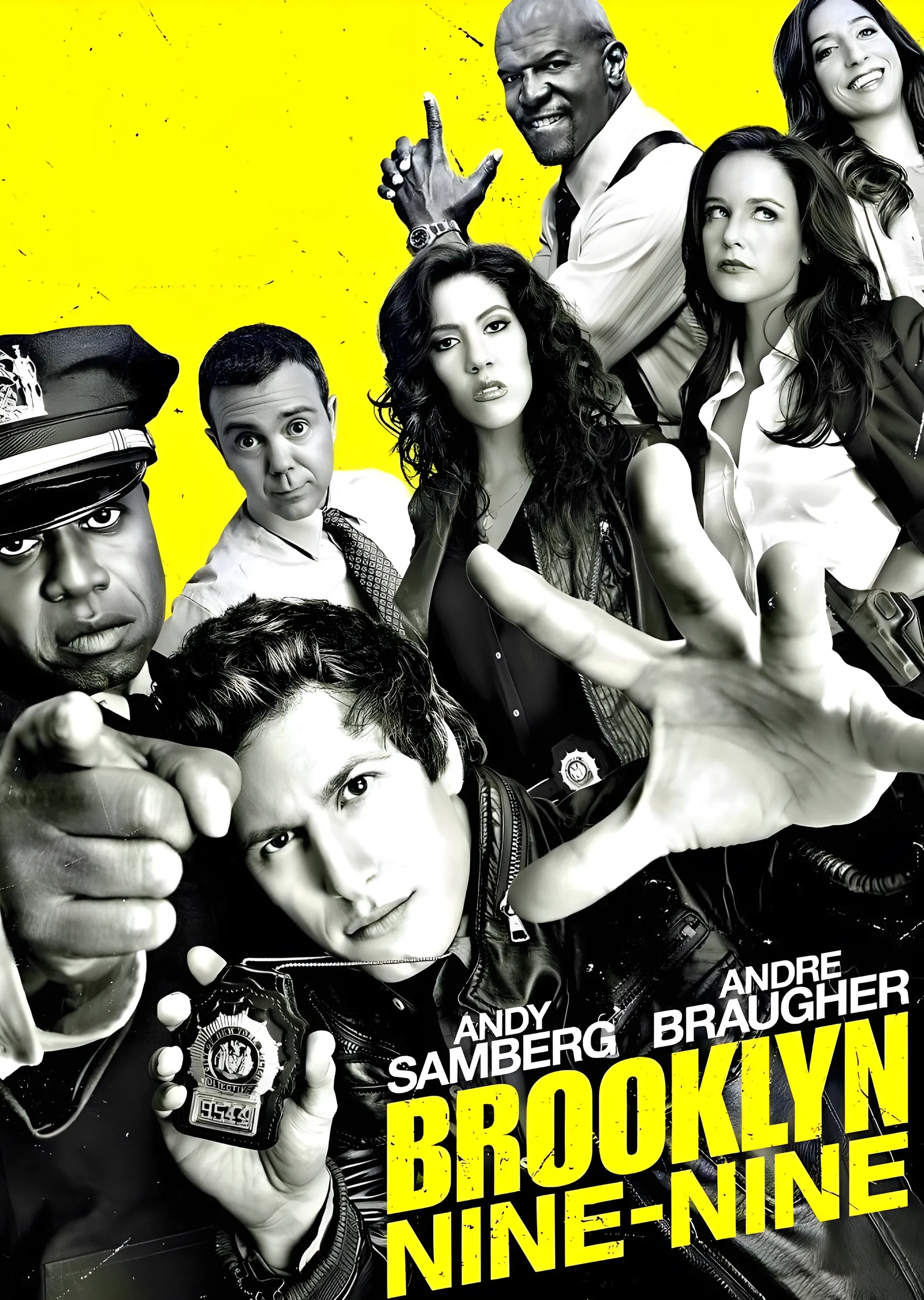 Brooklyn Nine-Nine - Ekip metal tablo