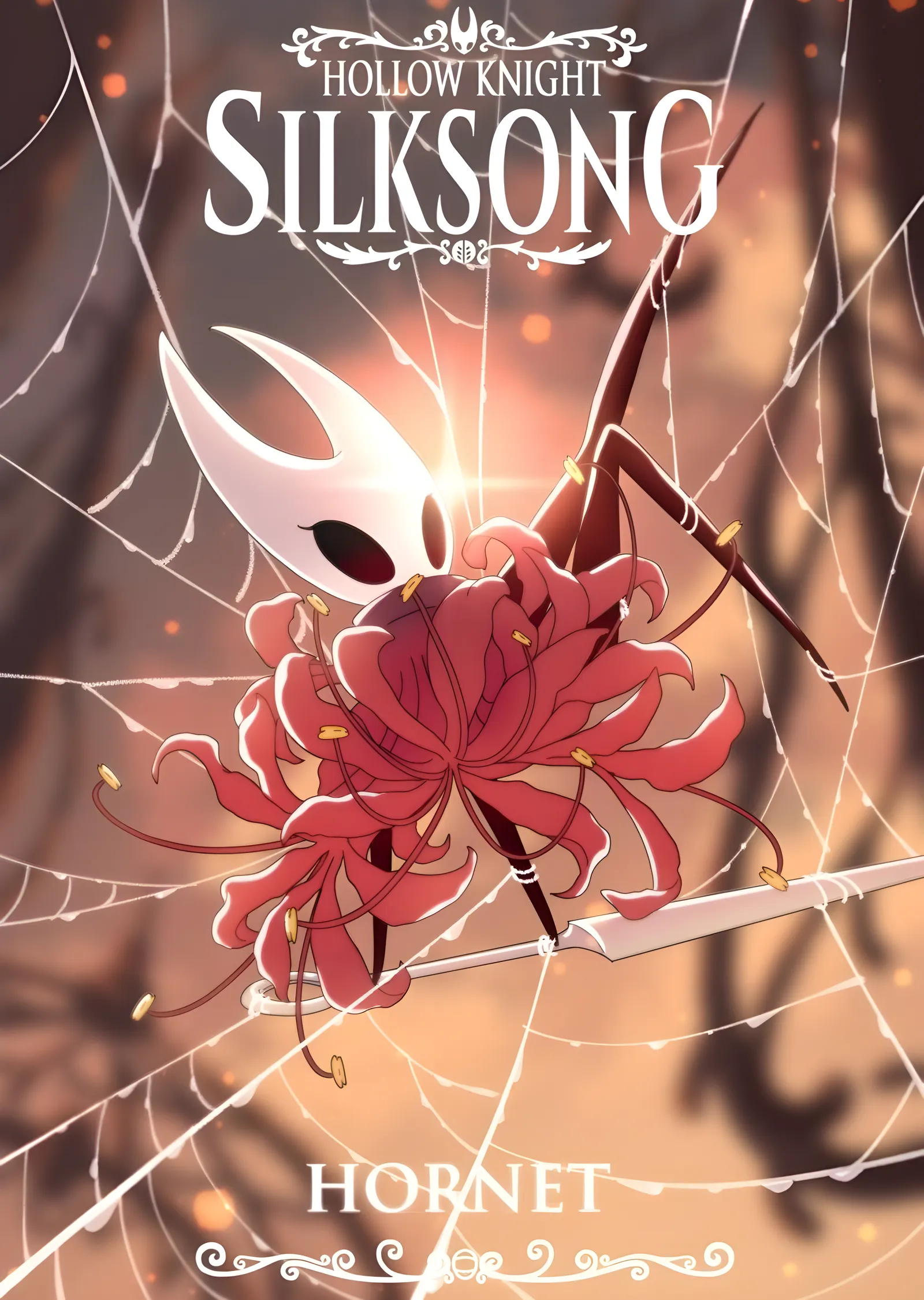 Hollow Knight: Silksong Ağ metal tablo