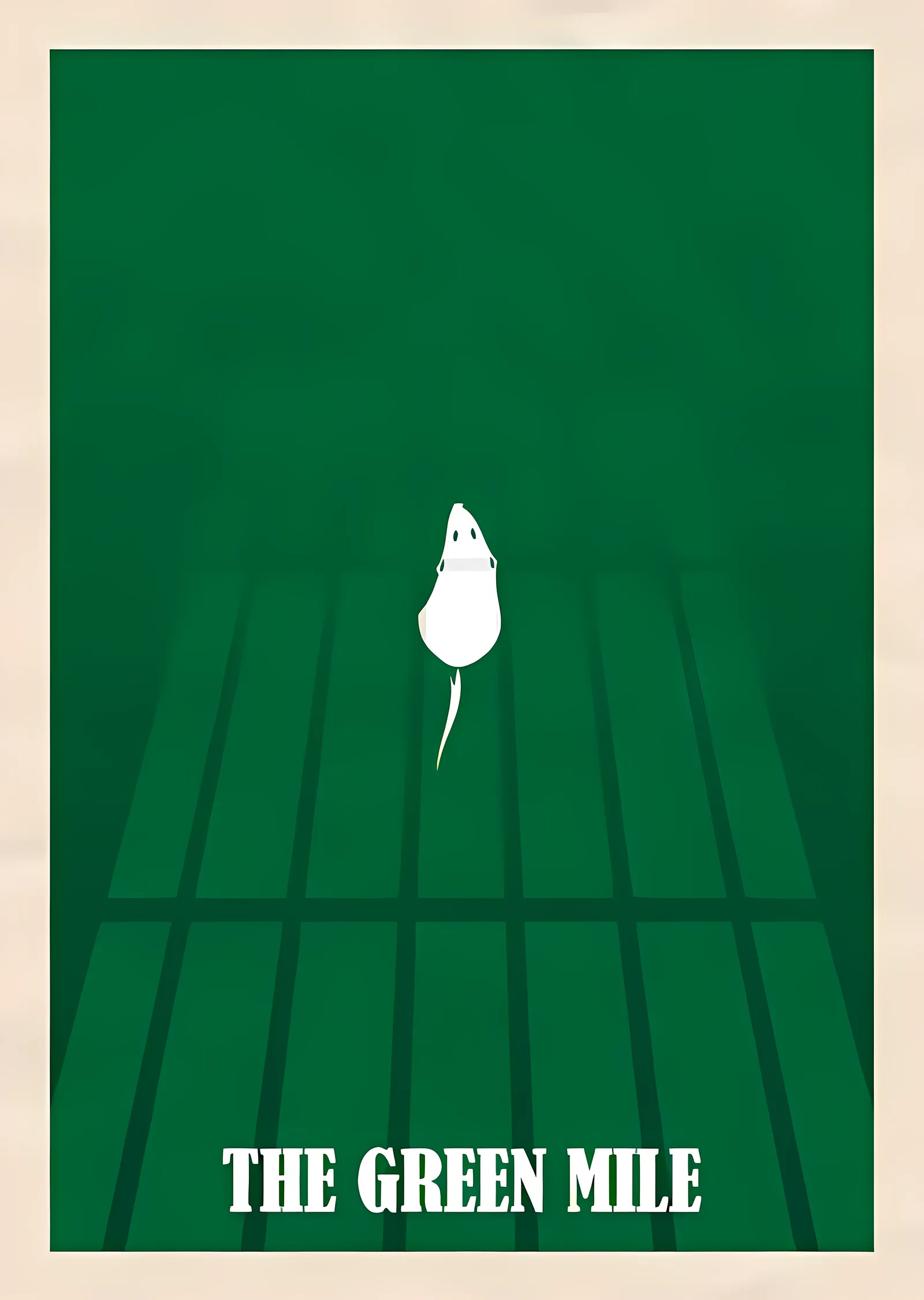 The Green Mile: Minimal Film metal tablo
