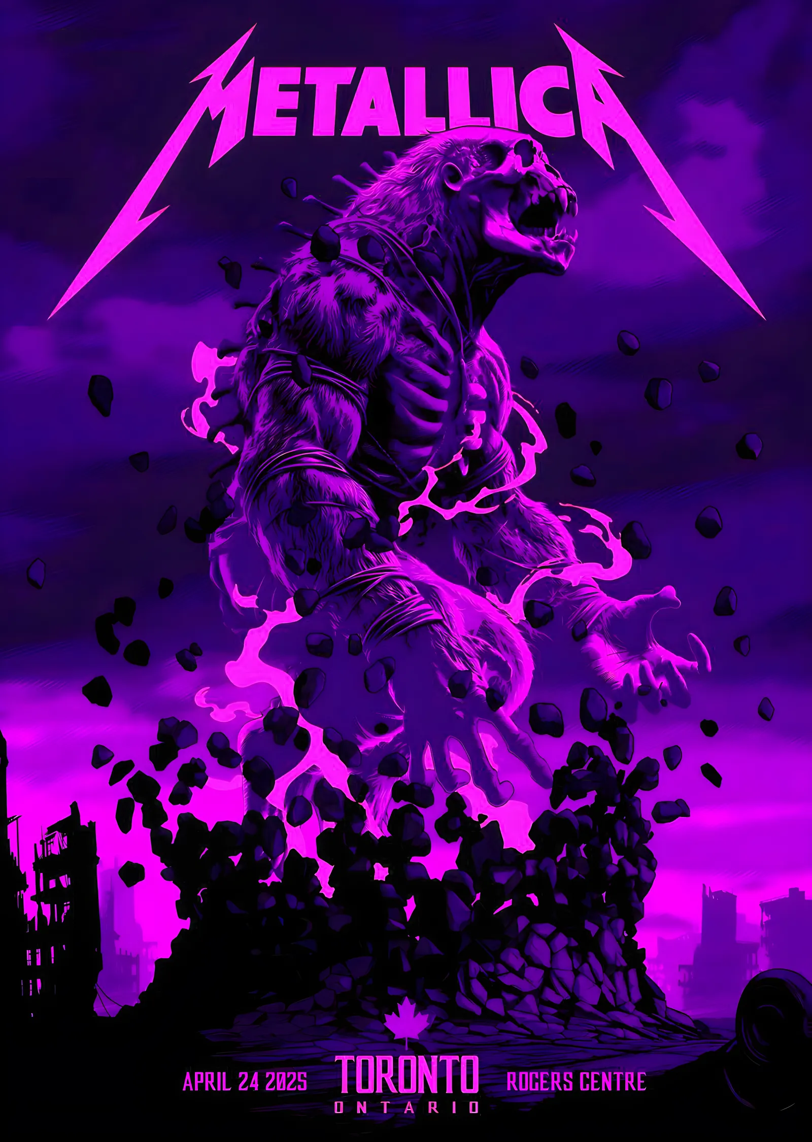 Metallica: Toronto 2025 metal tablo