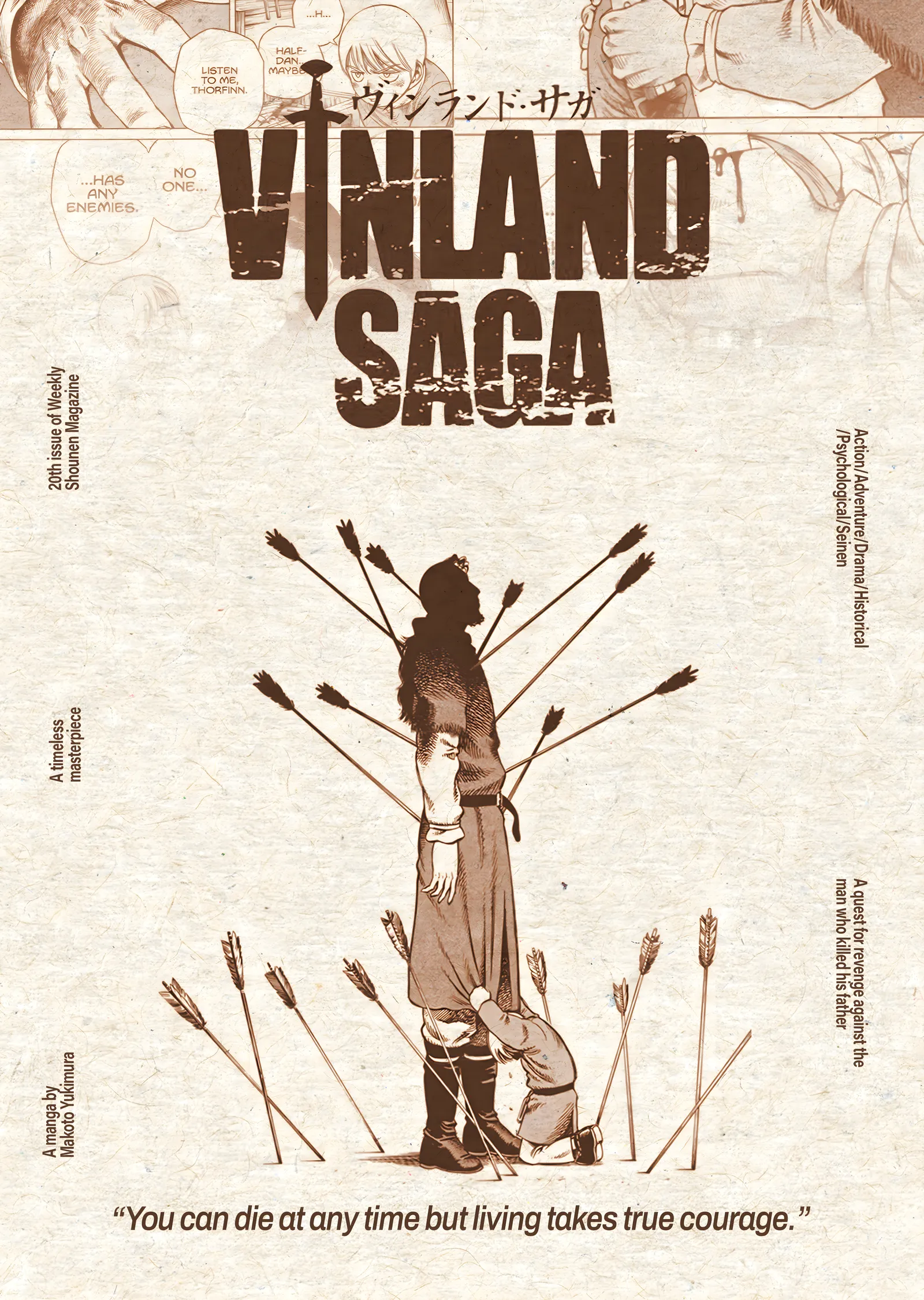 Vinland Saga: Okların Gölgesinde metal tablo
