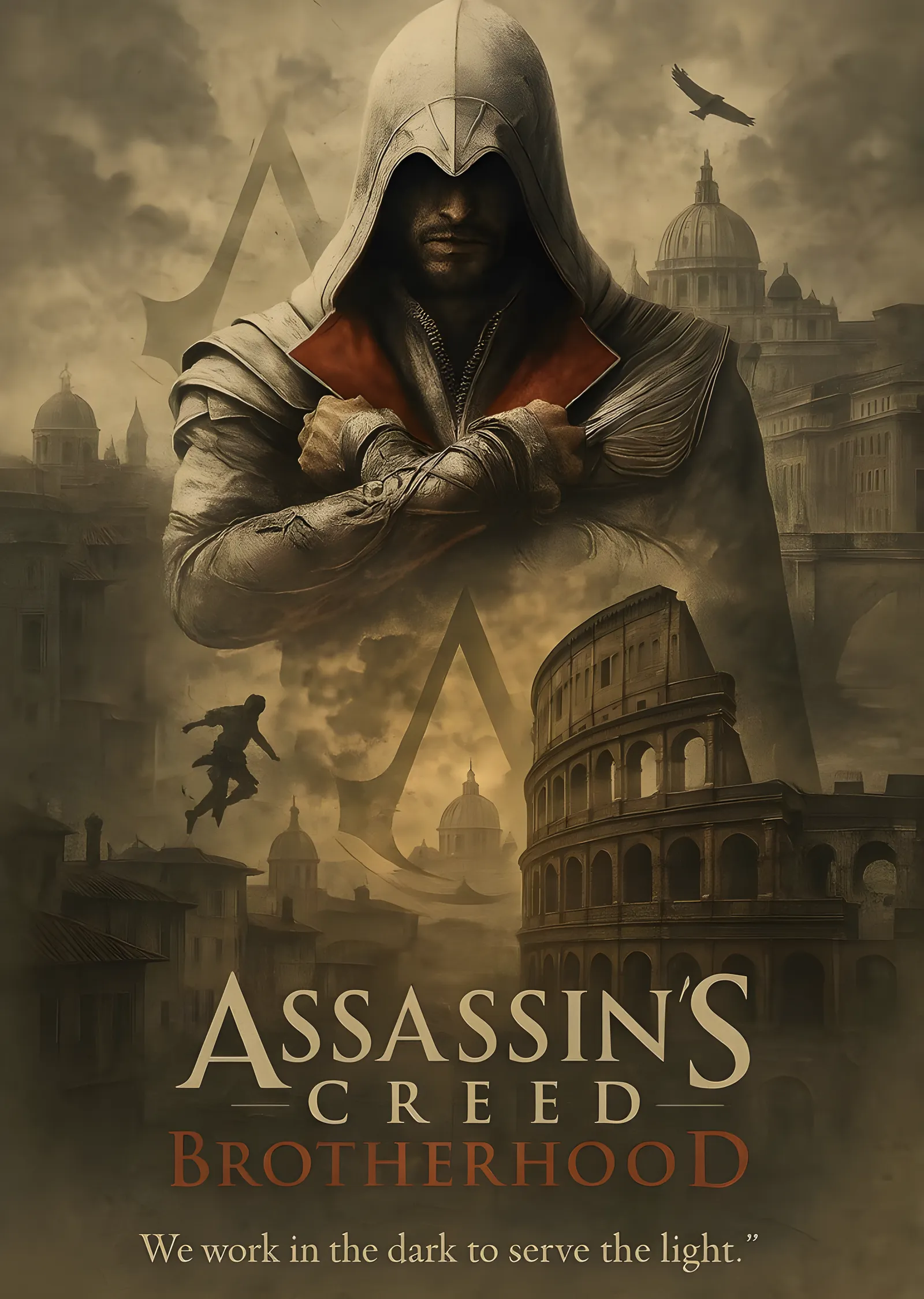 Assassin's Creed: Brotherhood metal tablo