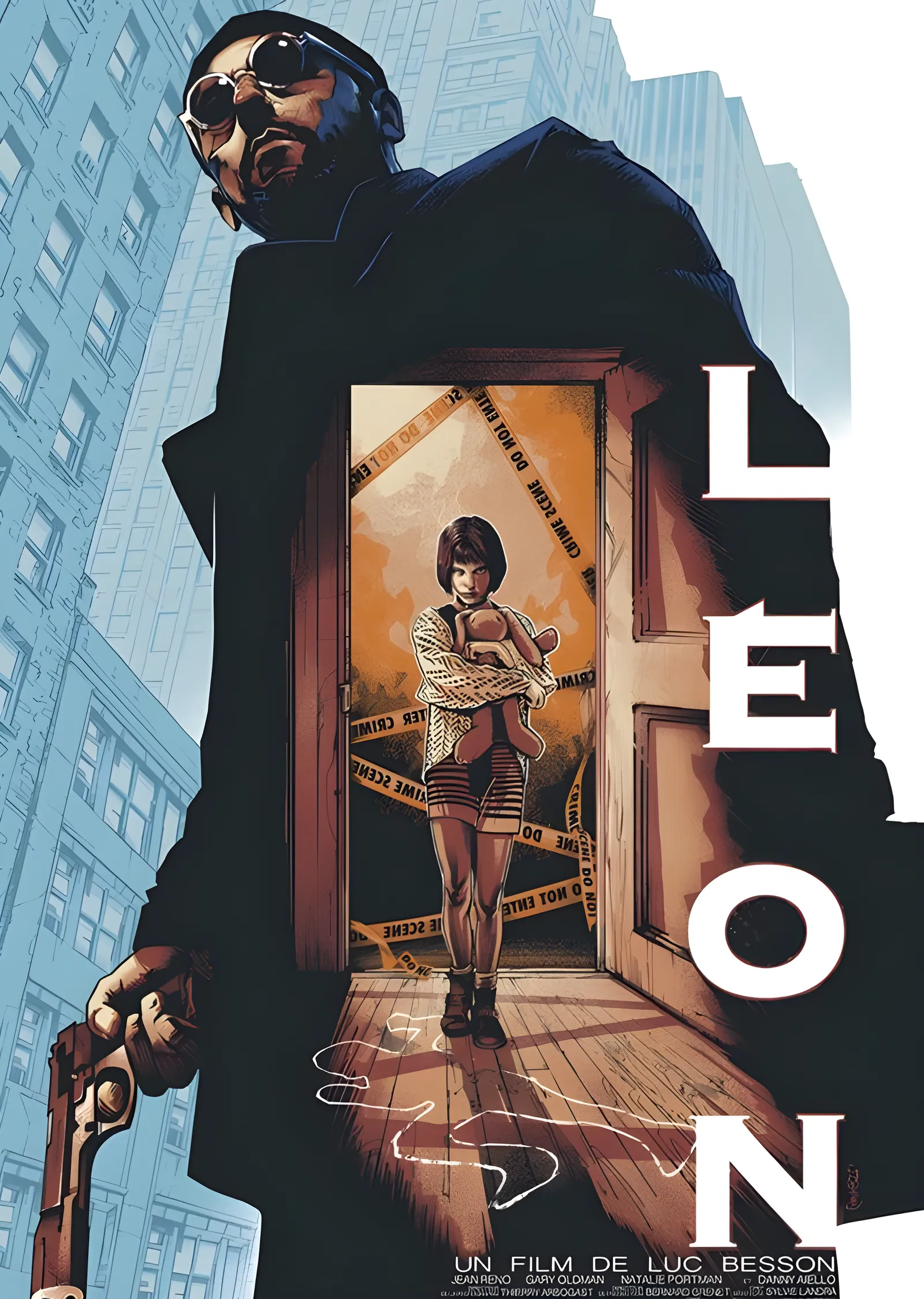Léon metal tablo
