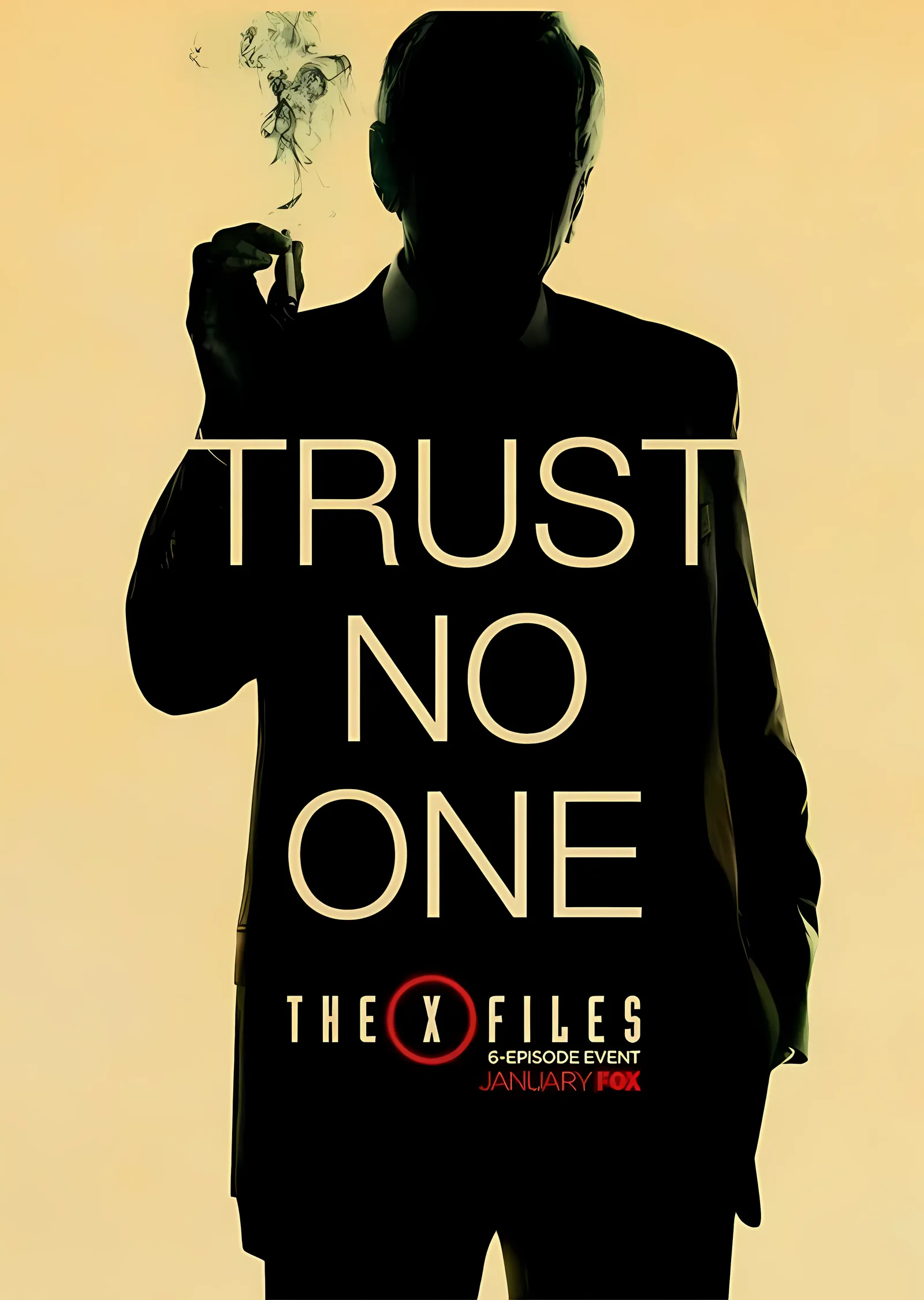 The X-Files · Trust No One metal tablo