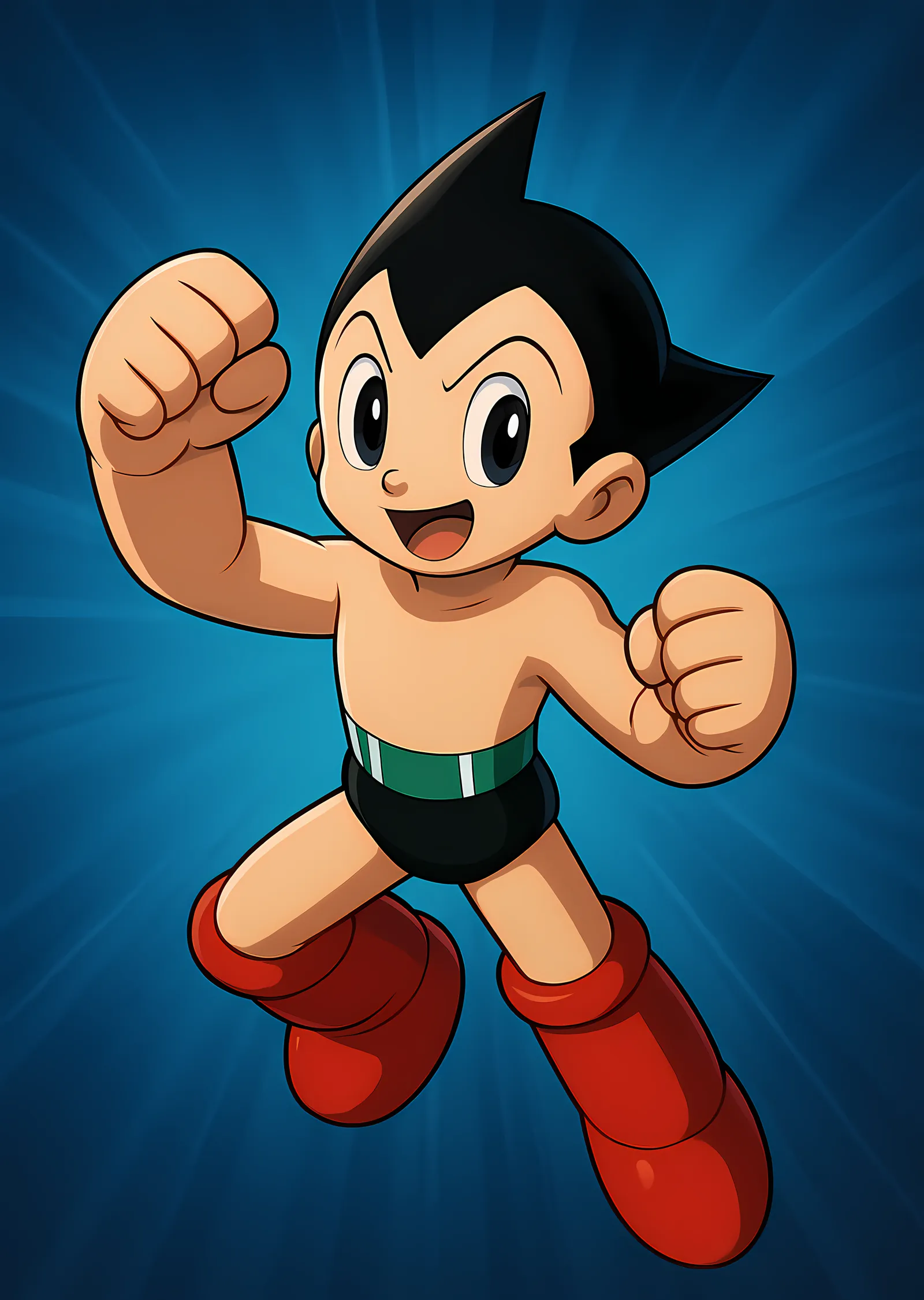Astro Boy: Havada metal tablo