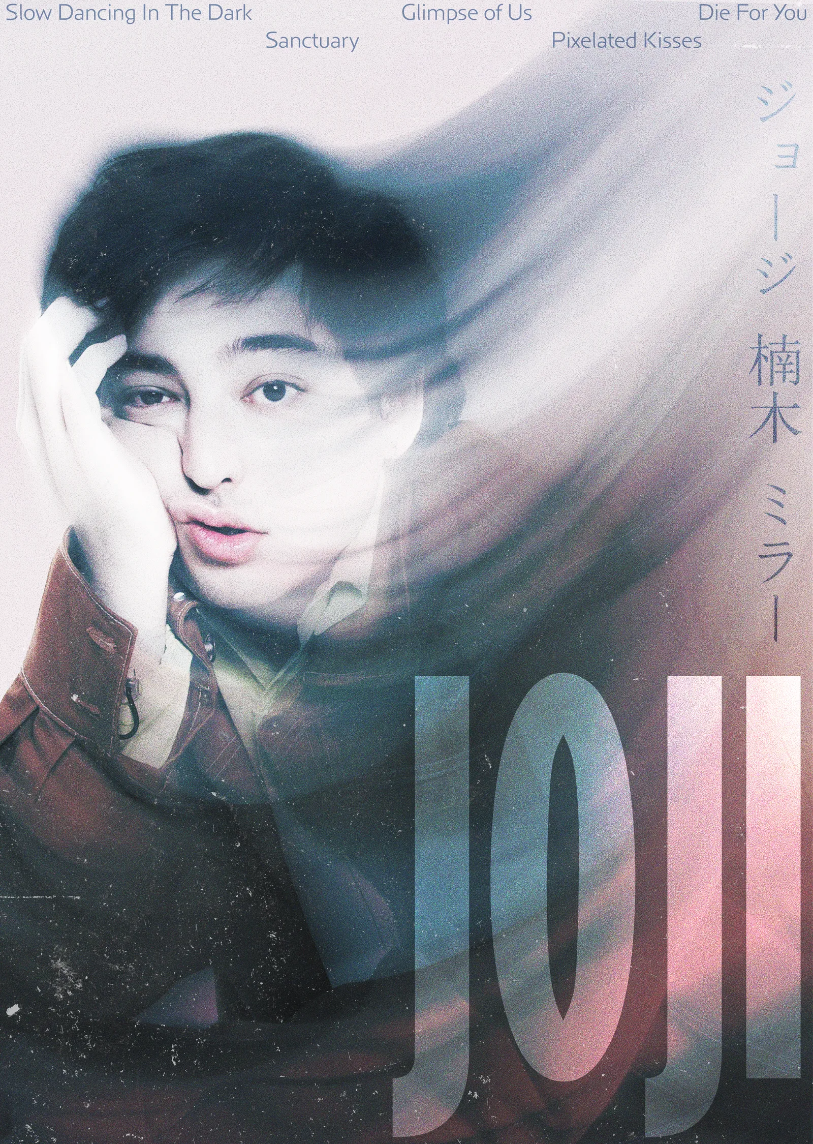 Joji - Şarkı Listeli Afiş metal tablo