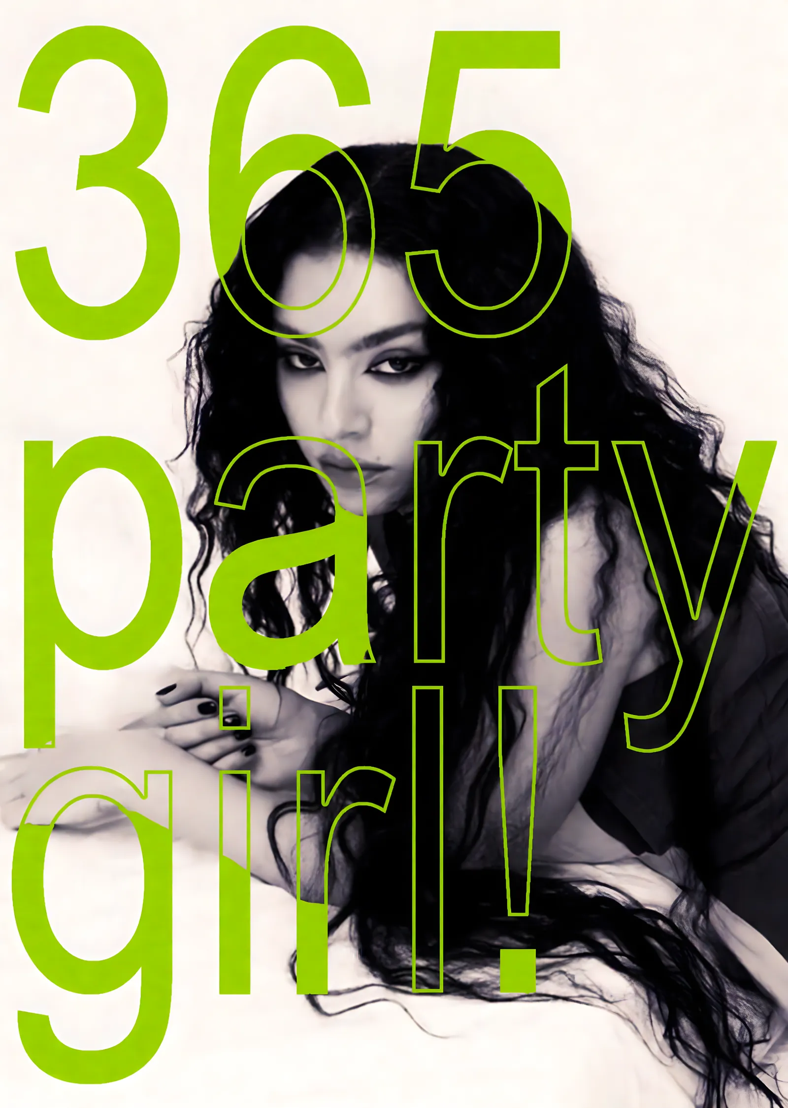 Charli XCX: 365 Party Girl metal tablo