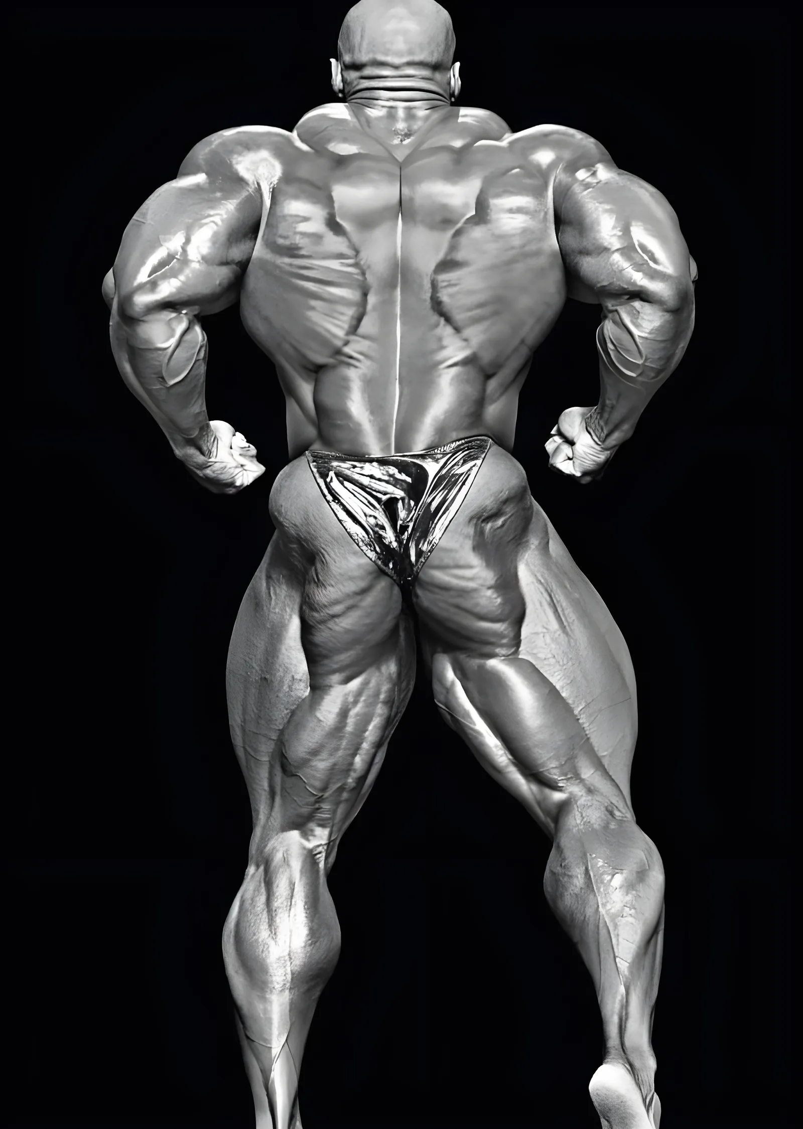Ronnie Coleman: Gümüş Sırt metal tablo