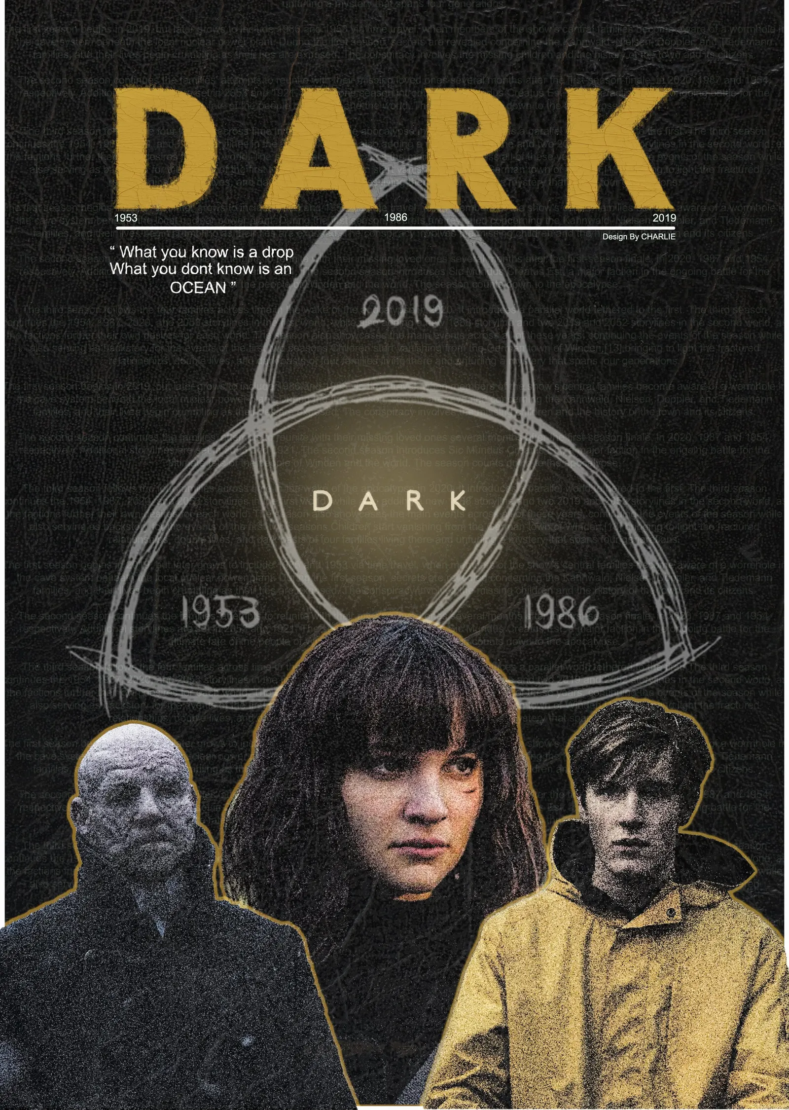 Dark - Üç Kuşak ve Zaman Çemberi metal tablo