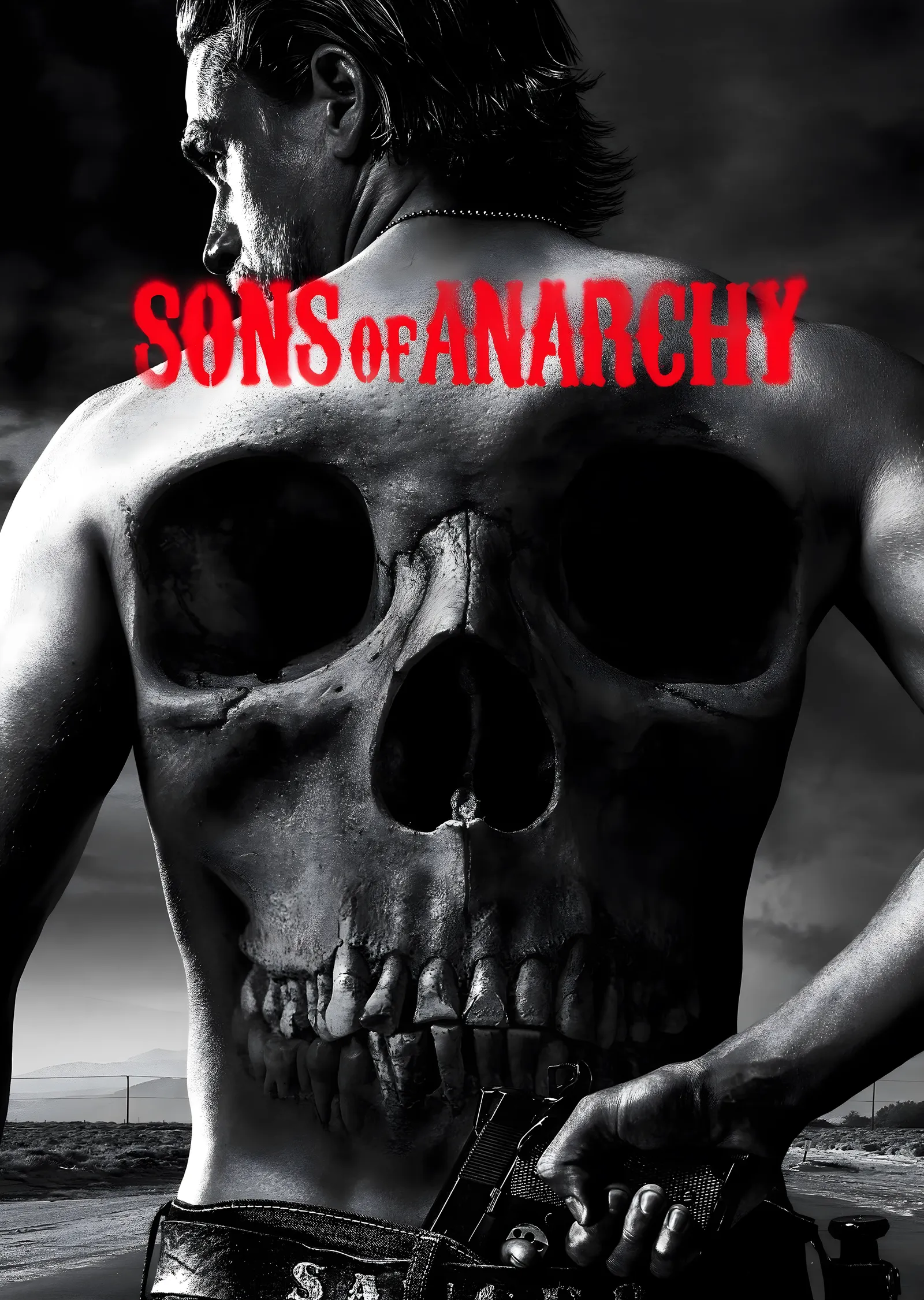 Sons of Anarchy: Kurukafa metal tablo