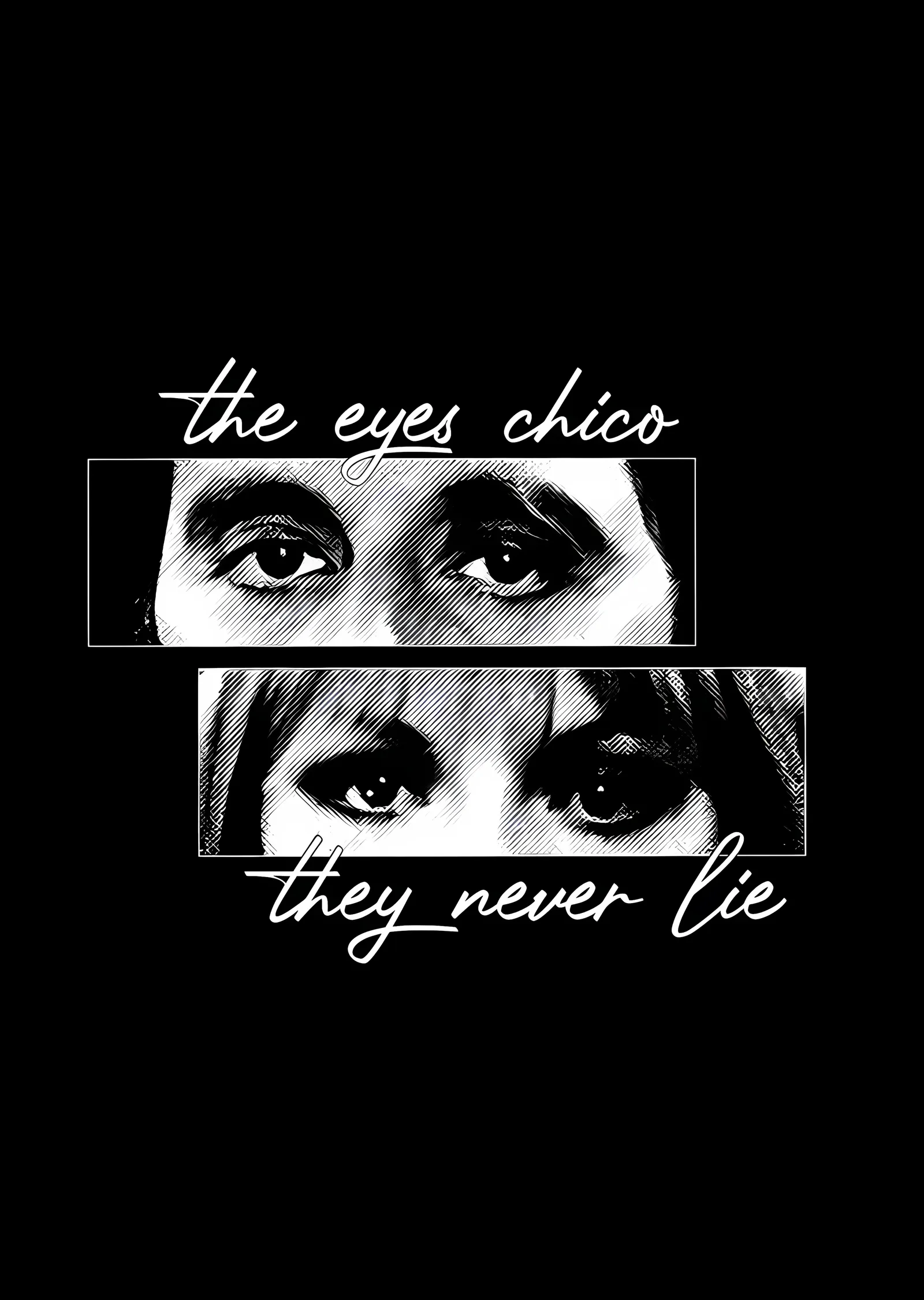 Scarface - The Eyes Chico metal tablo
