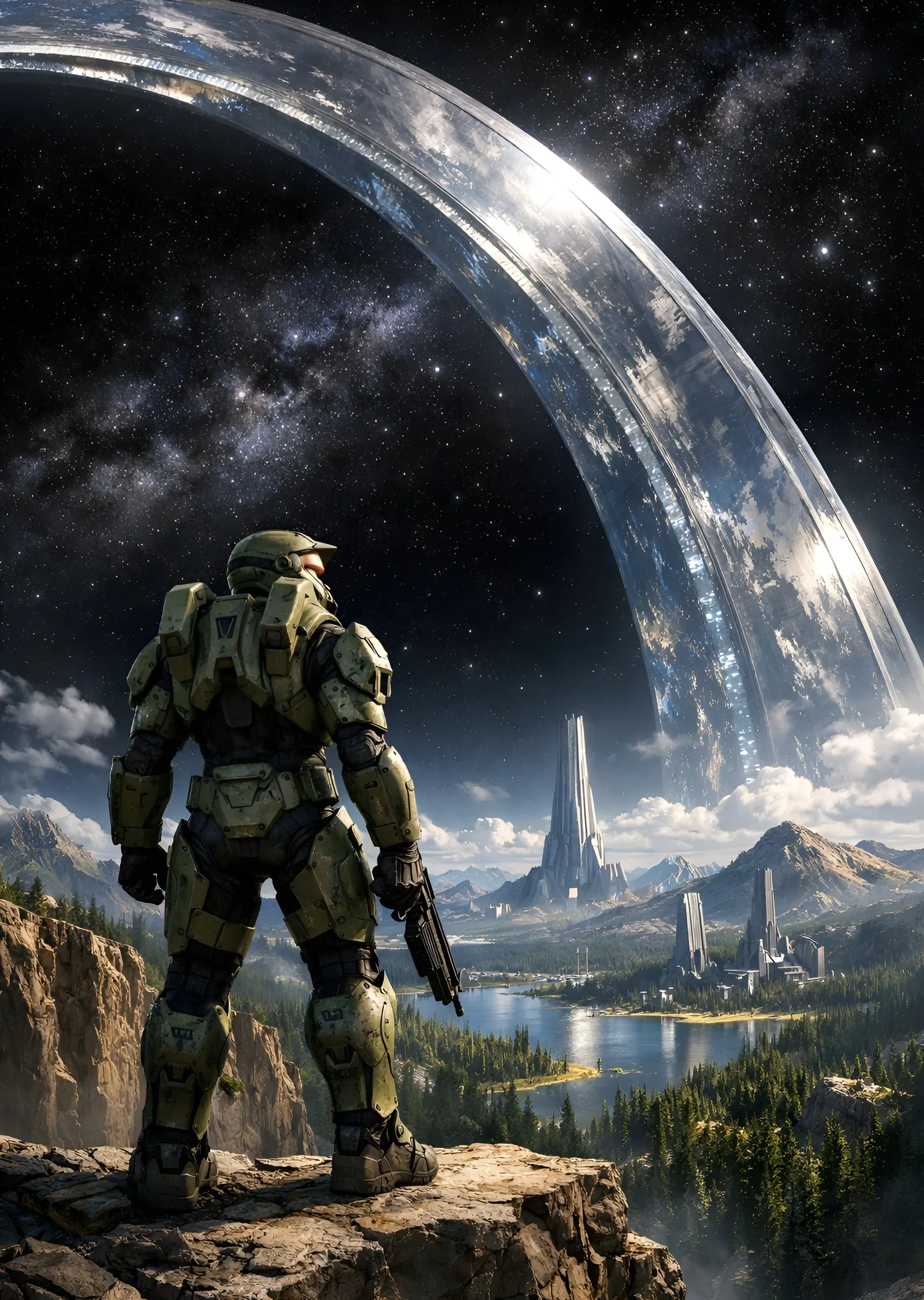 Halo: Halka metal tablo