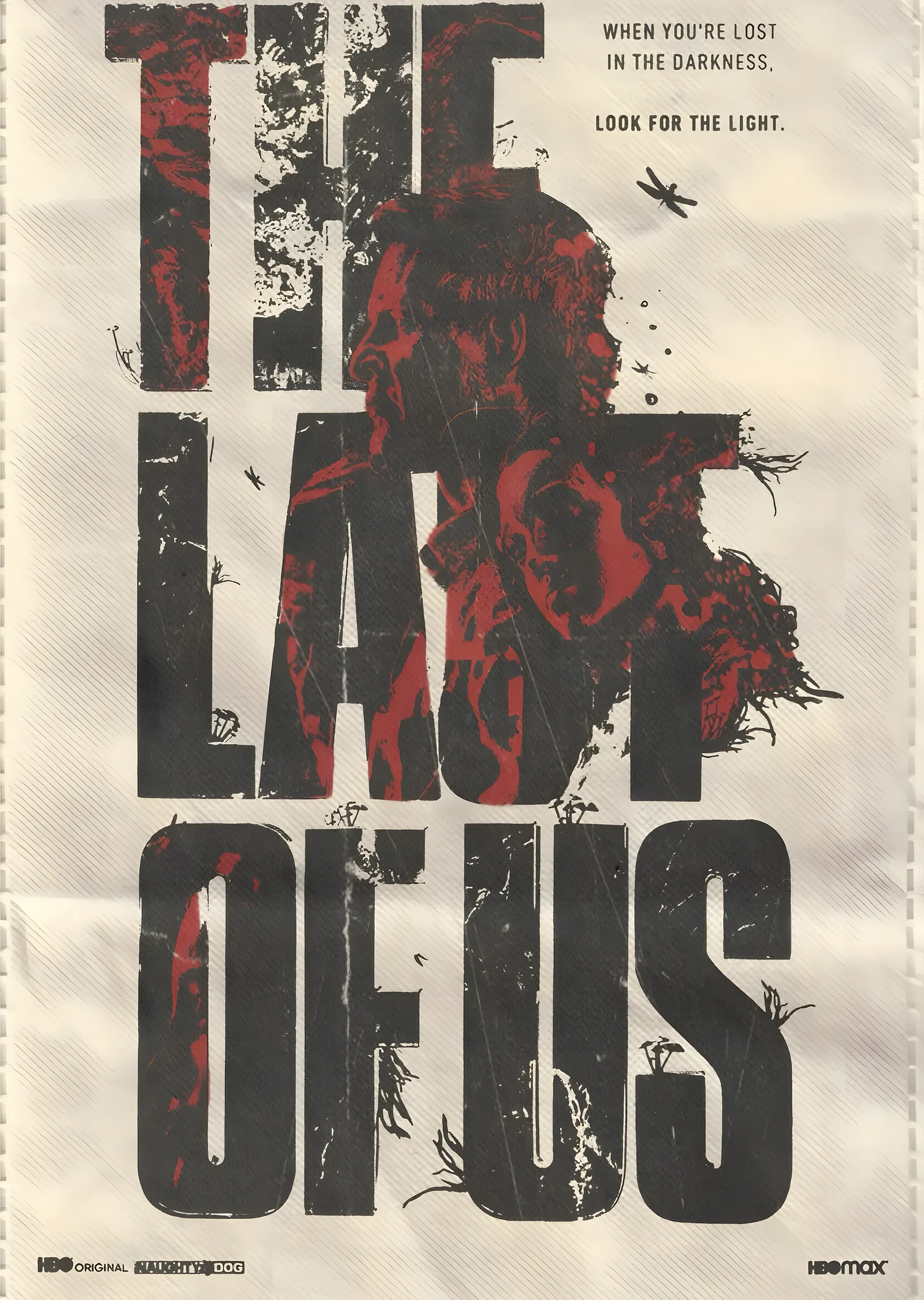 The Last of Us: Kalın Tipografi metal tablo
