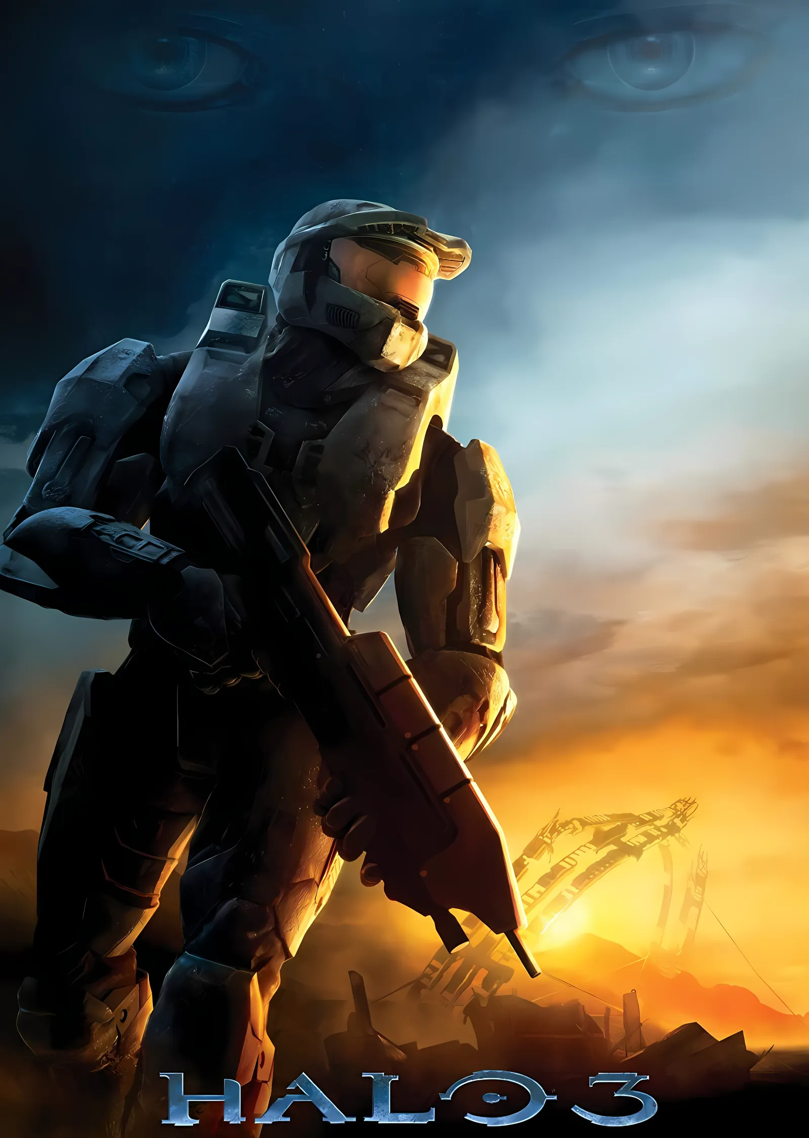 Halo 3: Gün Batımı metal tablo