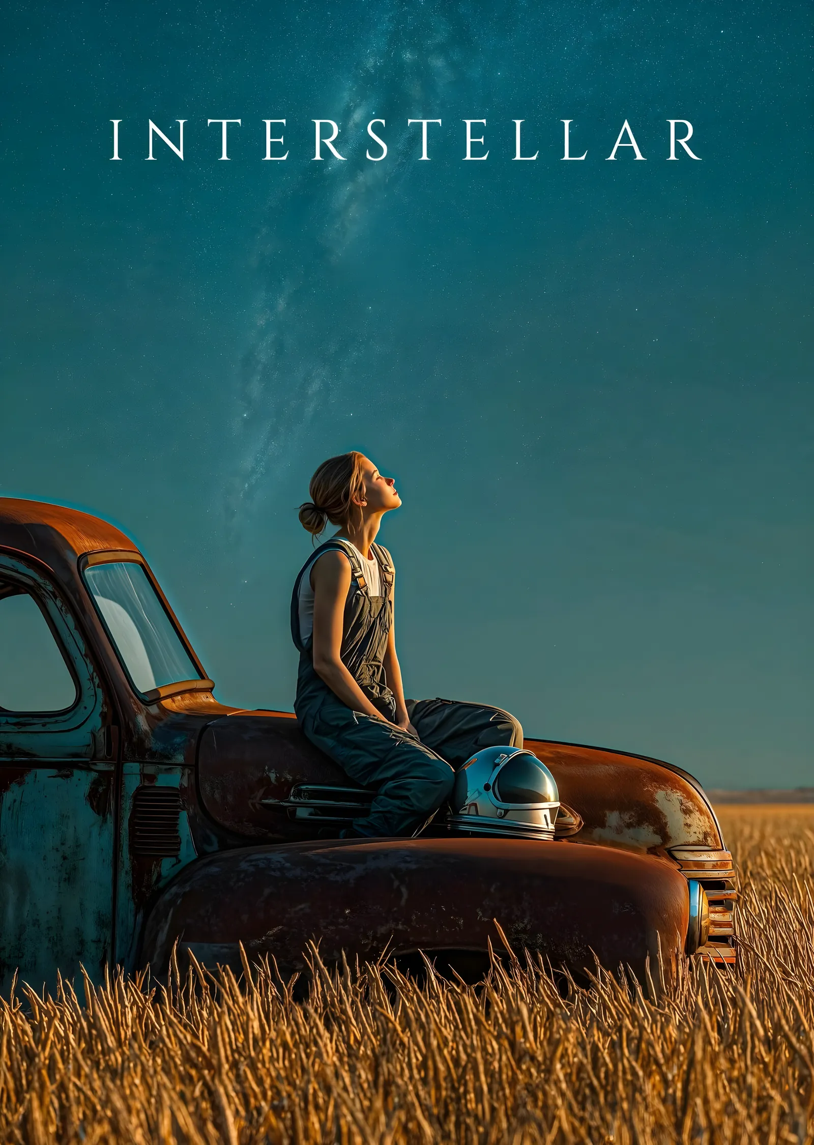 Interstellar: Tarla metal tablo