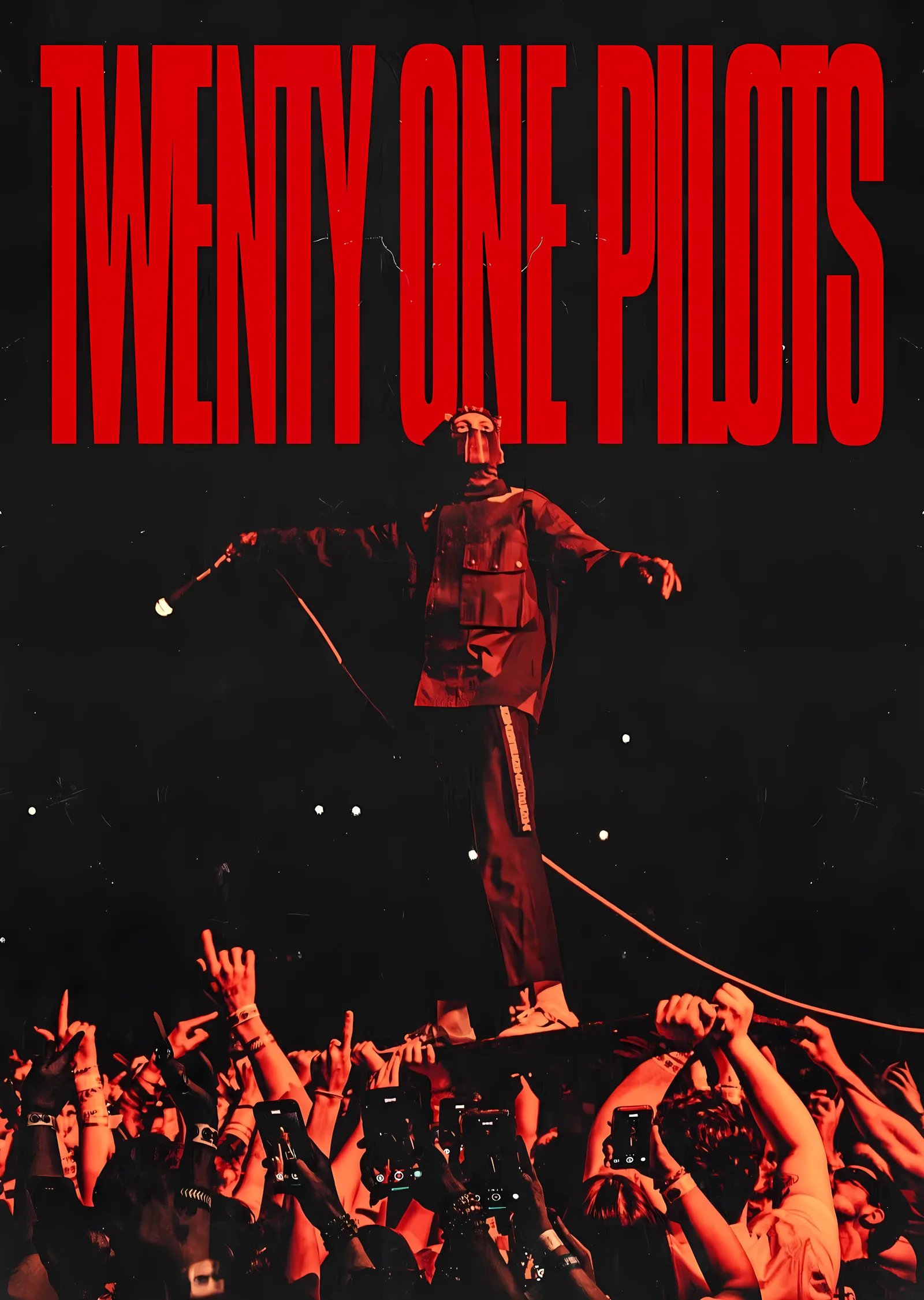Twenty One Pilots: Kalabalık metal tablo