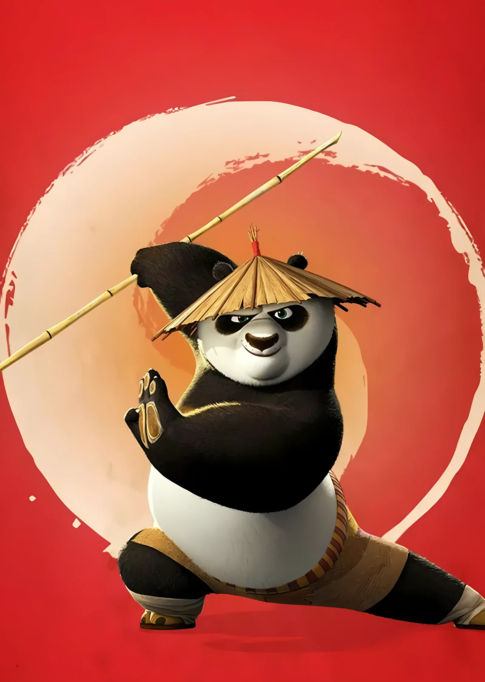 Kung Fu Panda: Kırmızı Halka metal tablo