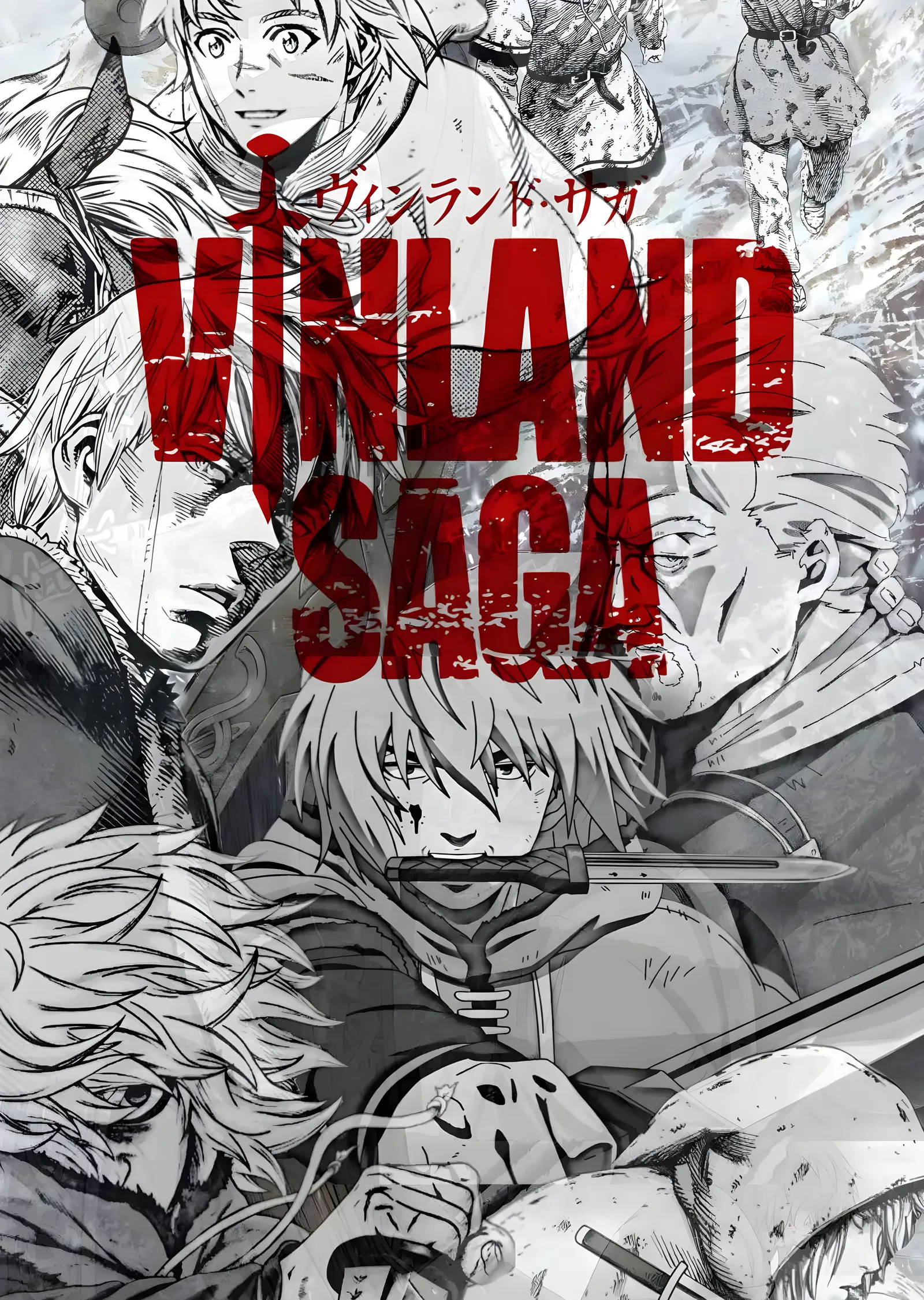 Vinland Saga: Manga Kolajı metal tablo