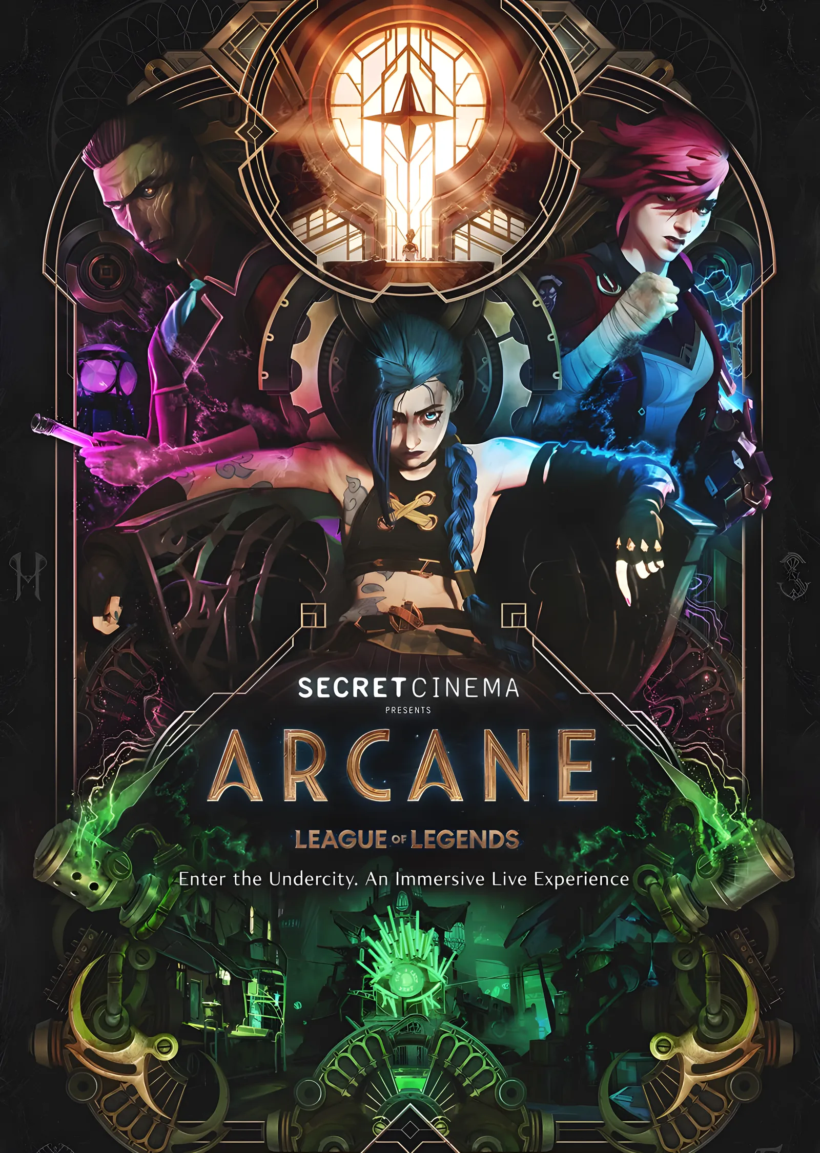 Arcane: Secret Cinema metal tablo