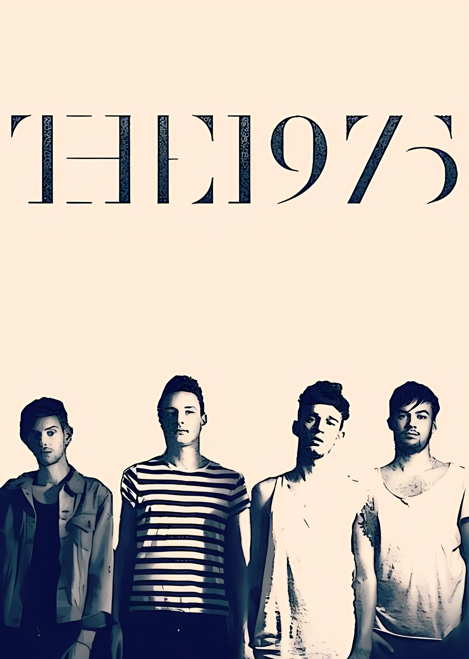 The 1975: Krem Zemin metal tablo