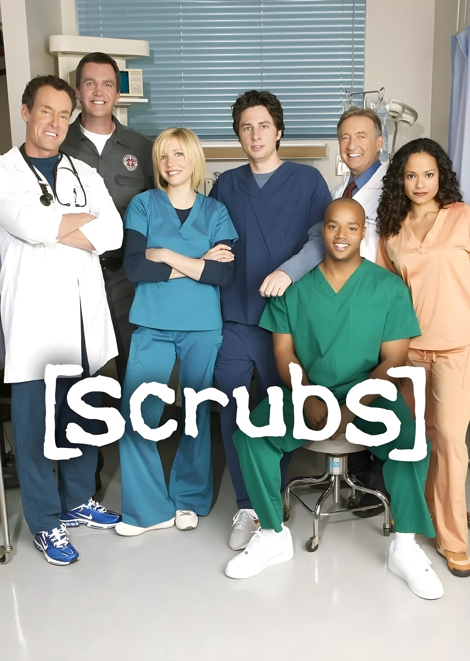 Scrubs metal tablo