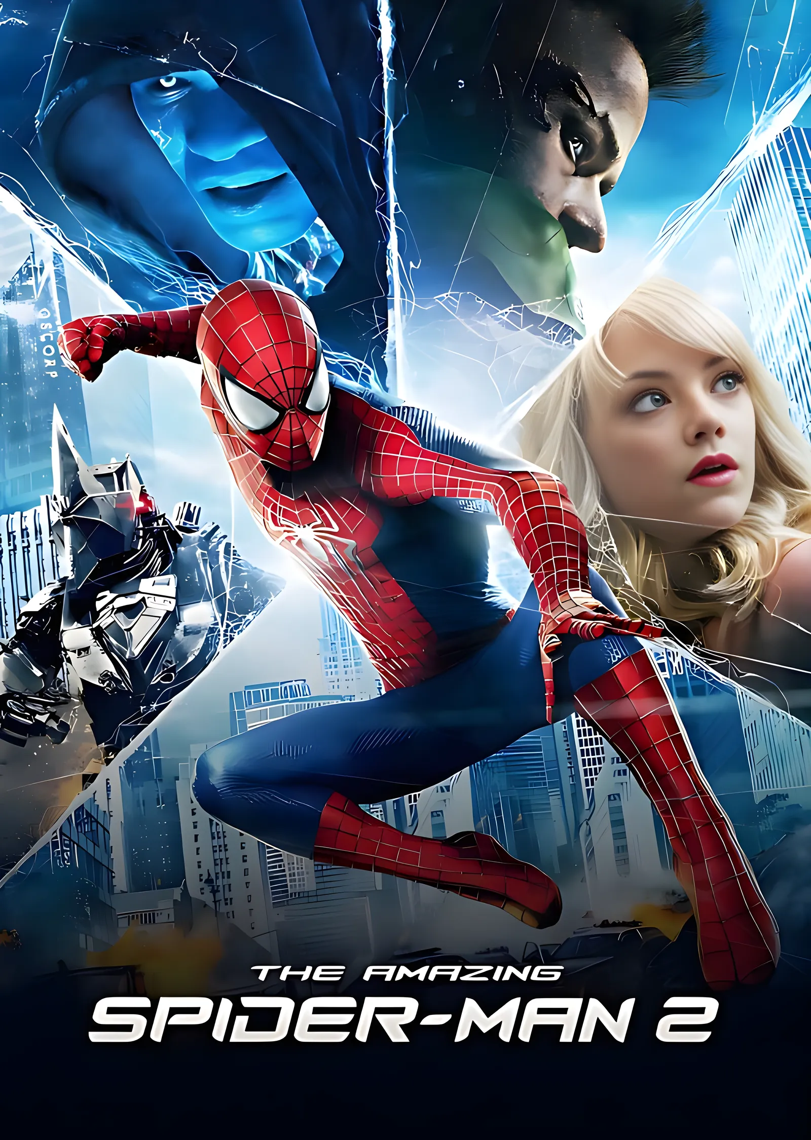 The Amazing Spider-Man 2 metal tablo