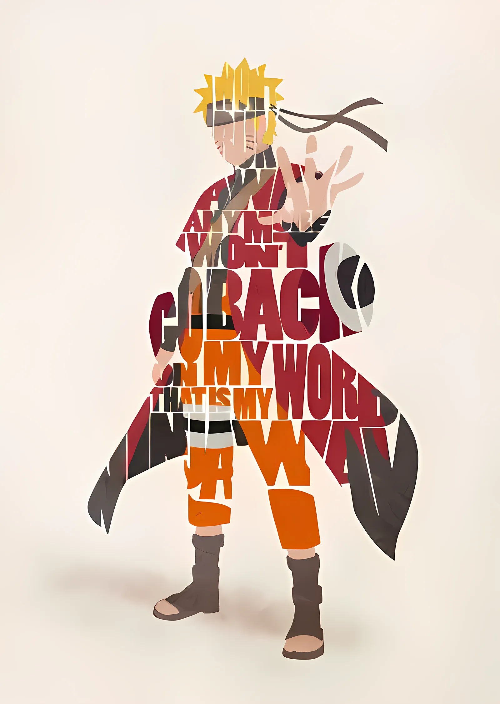 Naruto: Seni Geri Getireceğim metal tablo