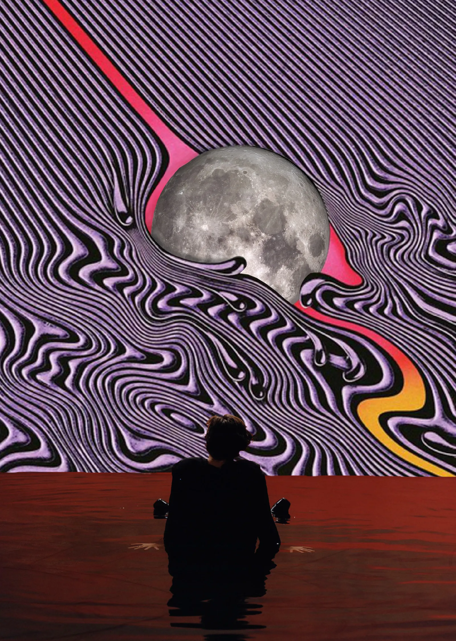 Tame Impala - Yes, I'm Changing metal tablo