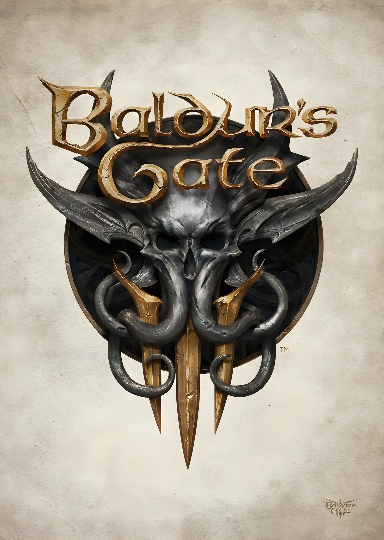 Baldur's Gate 3: Amblem metal tablo