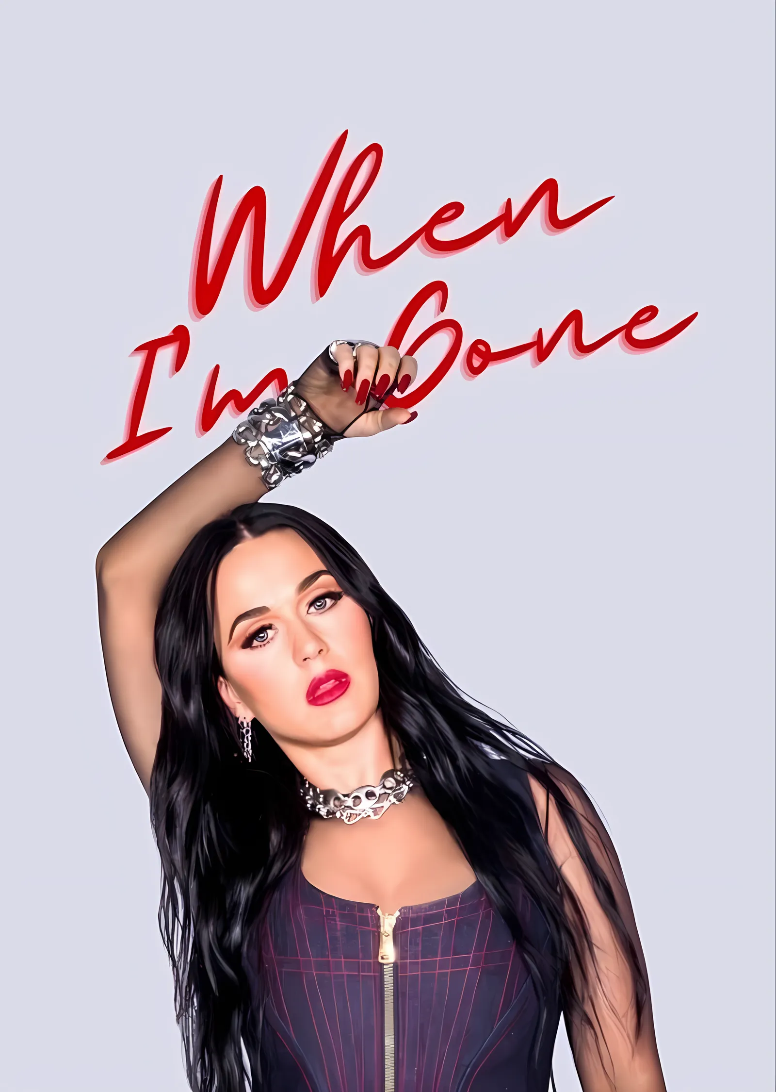 Katy Perry: When I'm Gone metal tablo