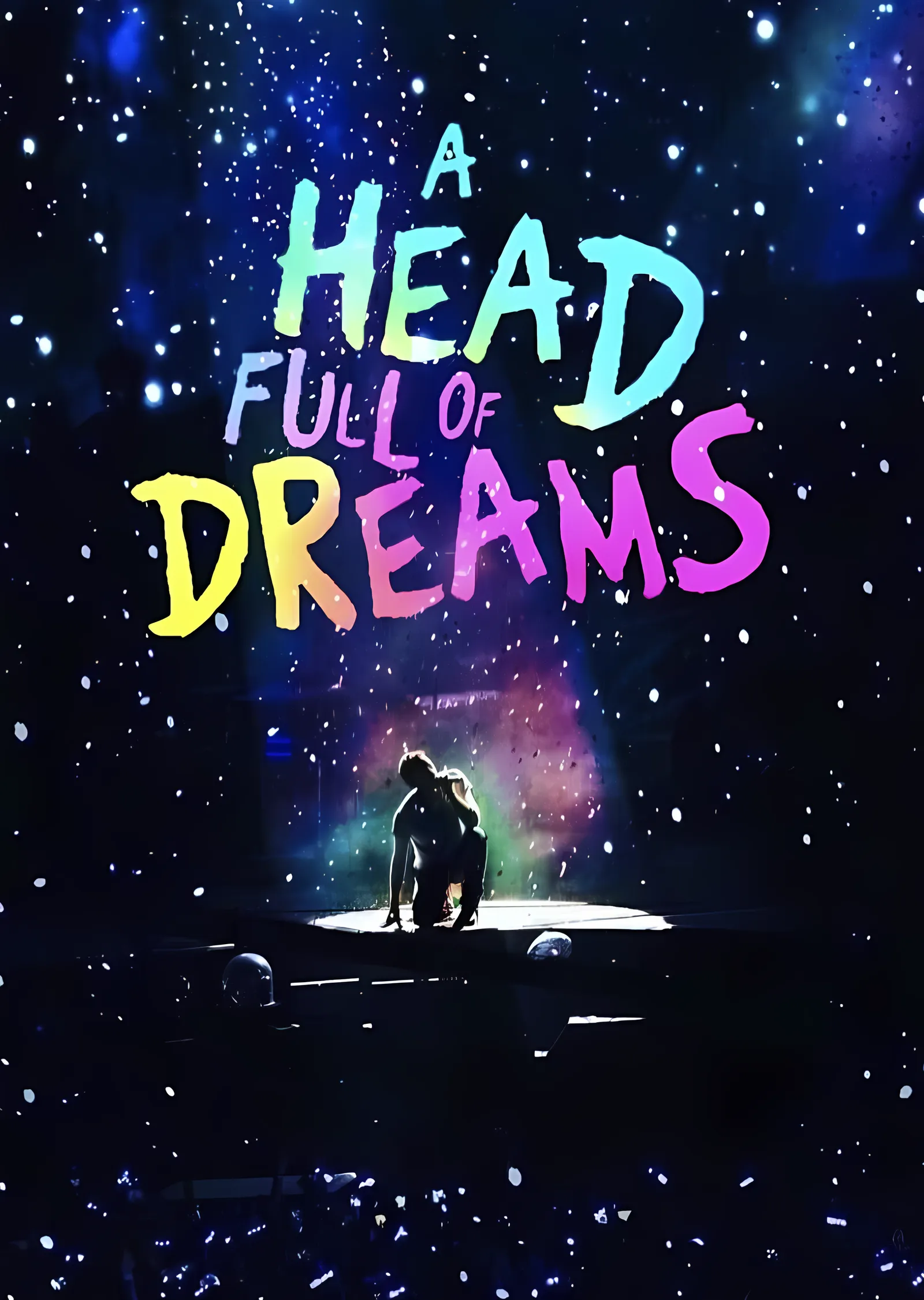 Coldplay: A Head Full of Dreams Gecesi metal tablo