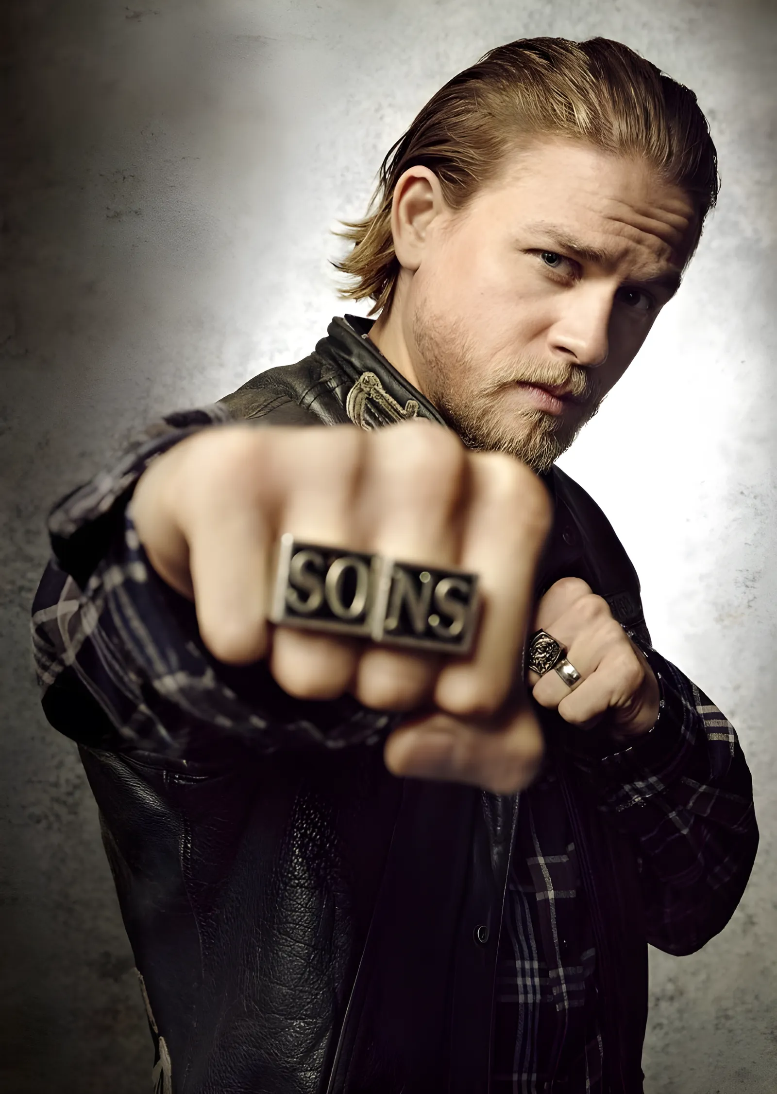 Sons of Anarchy - Jax Teller: Yumruk metal tablo