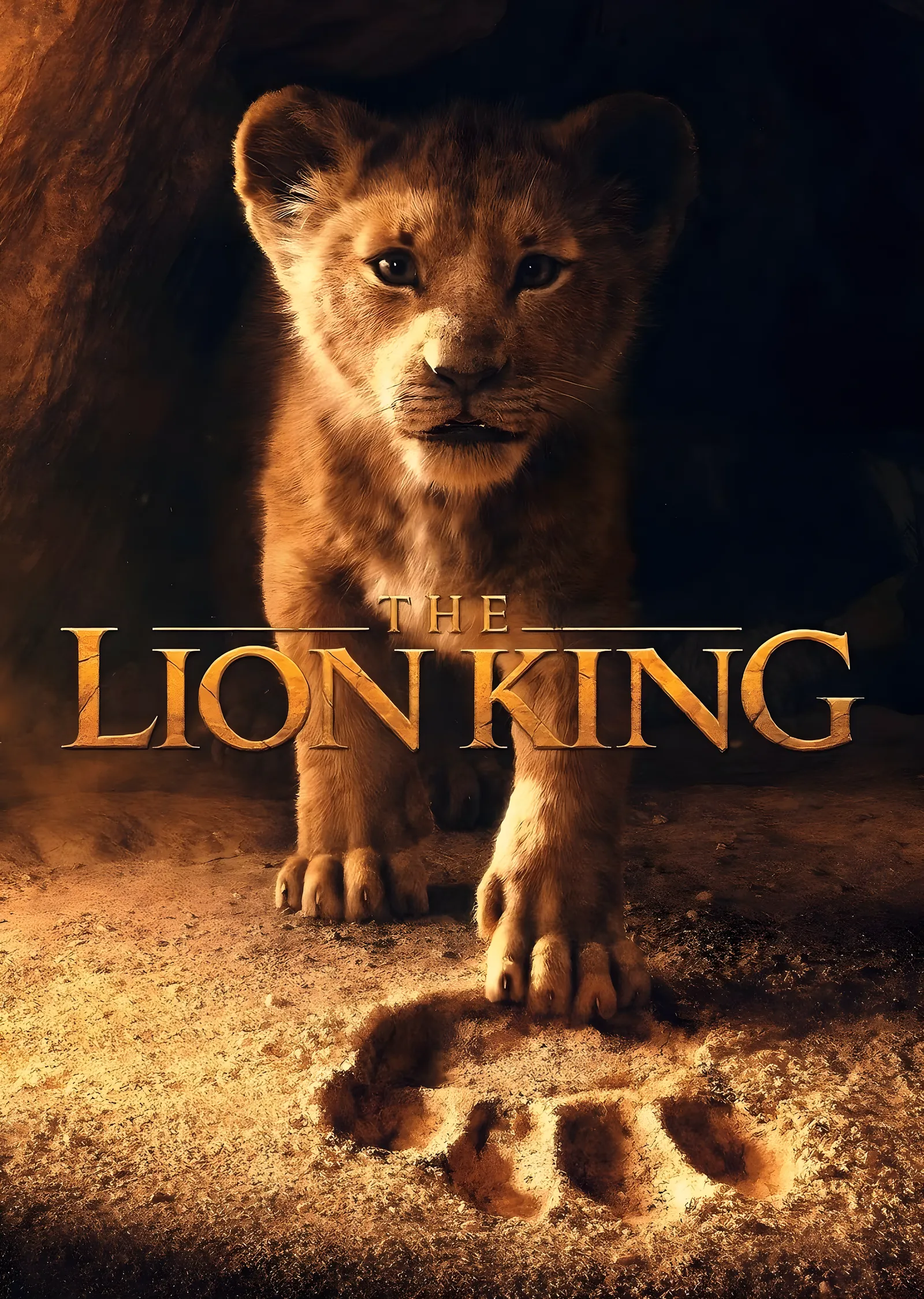 The Lion King metal tablo