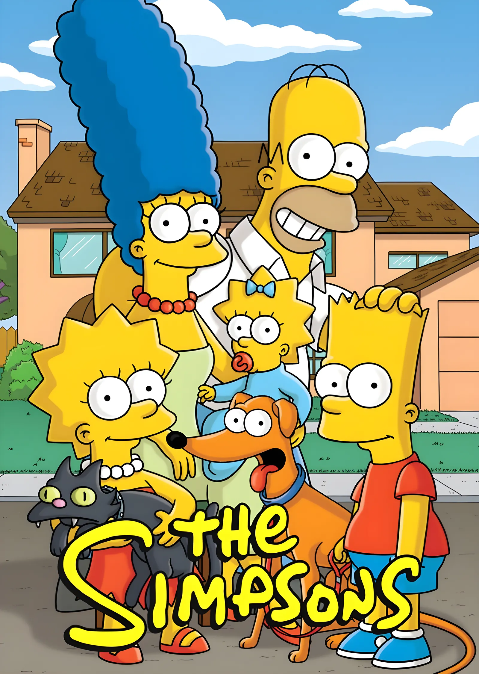 The Simpsons: Springfield Ailesi metal tablo
