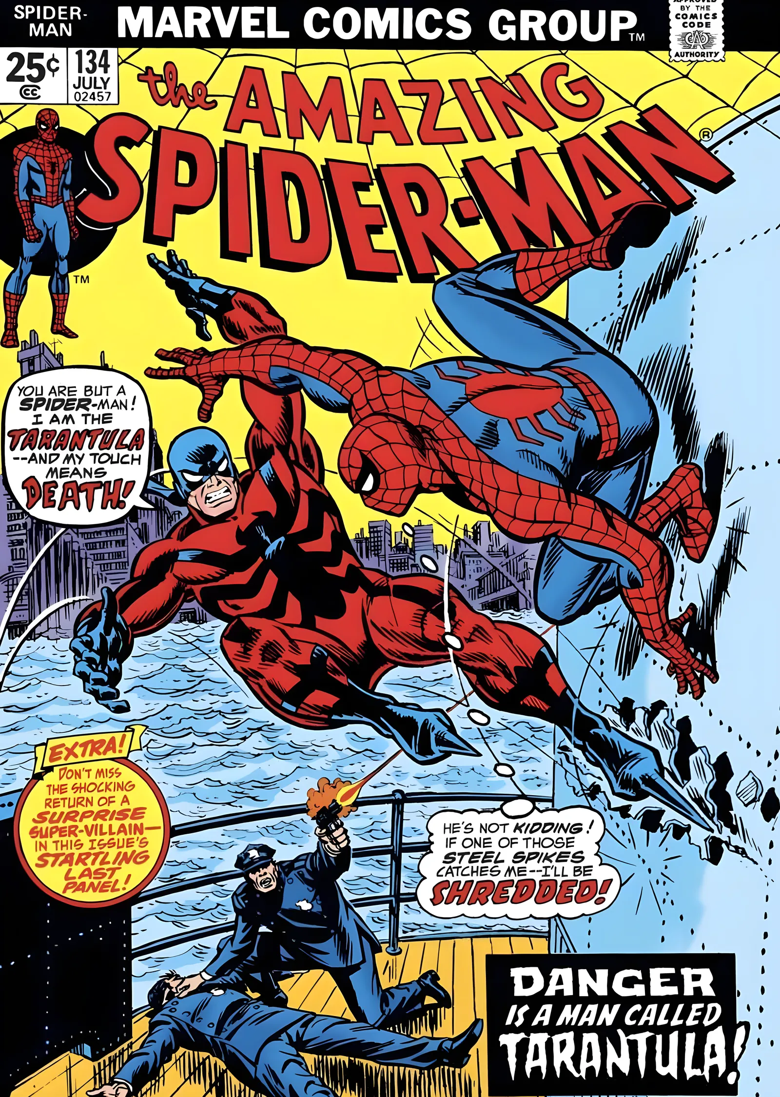 The Amazing Spider-Man: Tarantula metal tablo