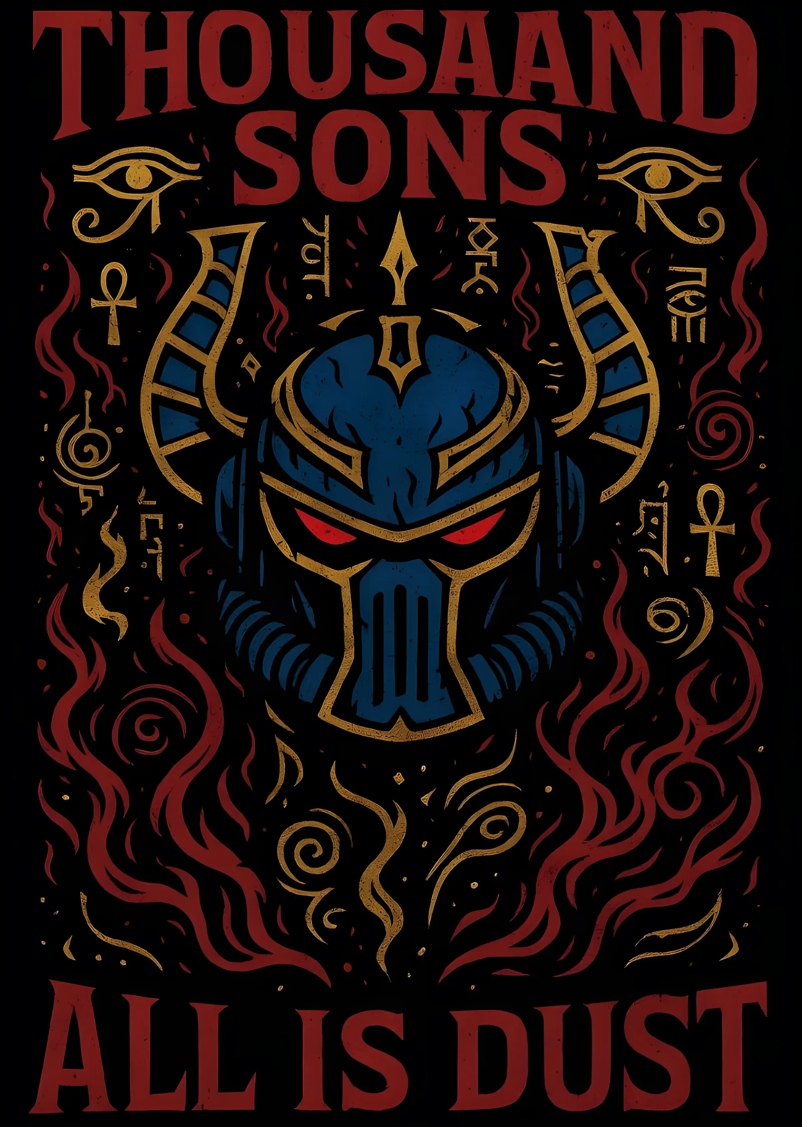 Thousand Sons: All Is Dust metal tablo