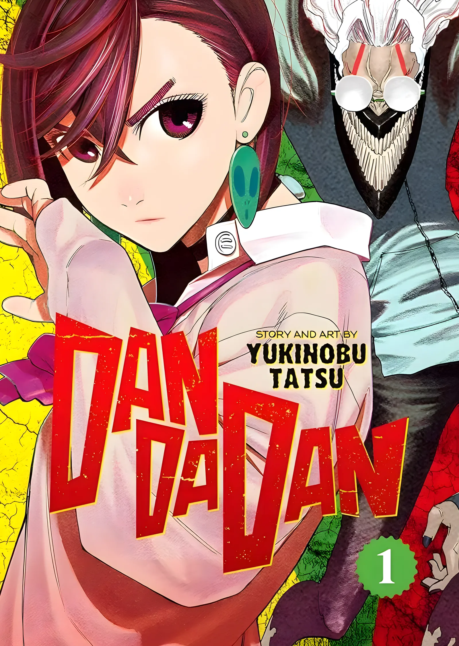 Dandadan: Cilt 1 Manga Kapağı metal tablo