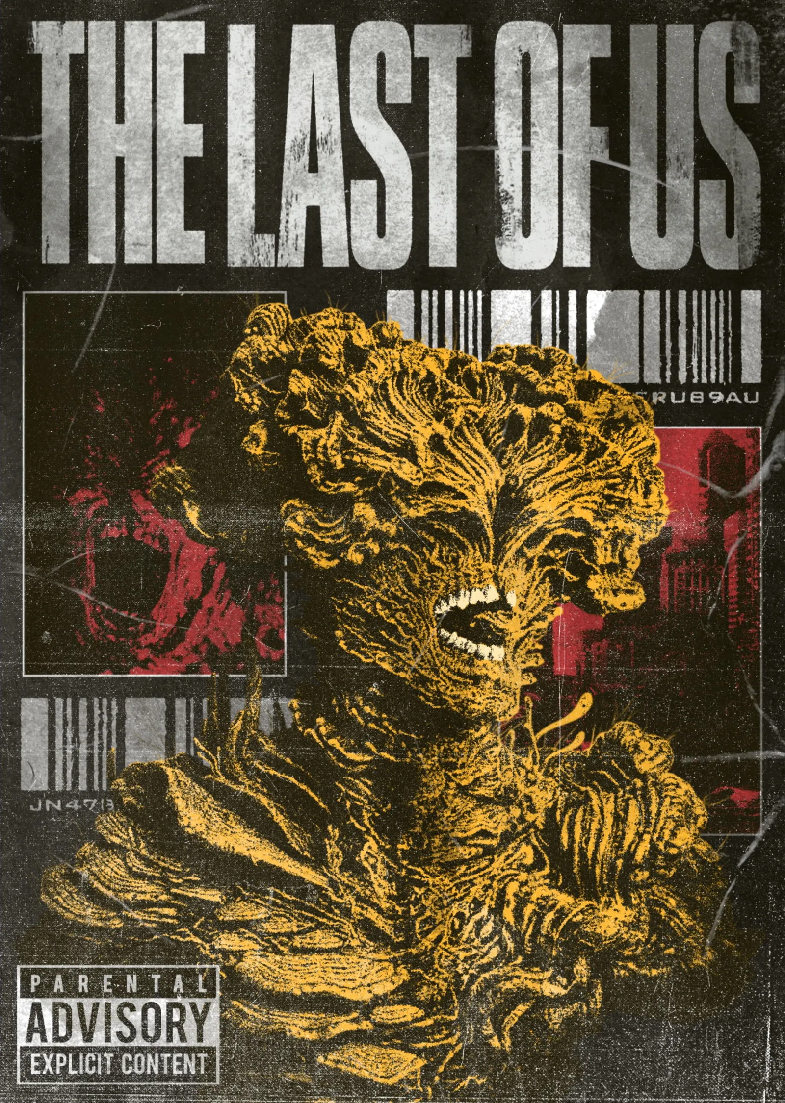 The Last of Us: Altın Doku metal tablo