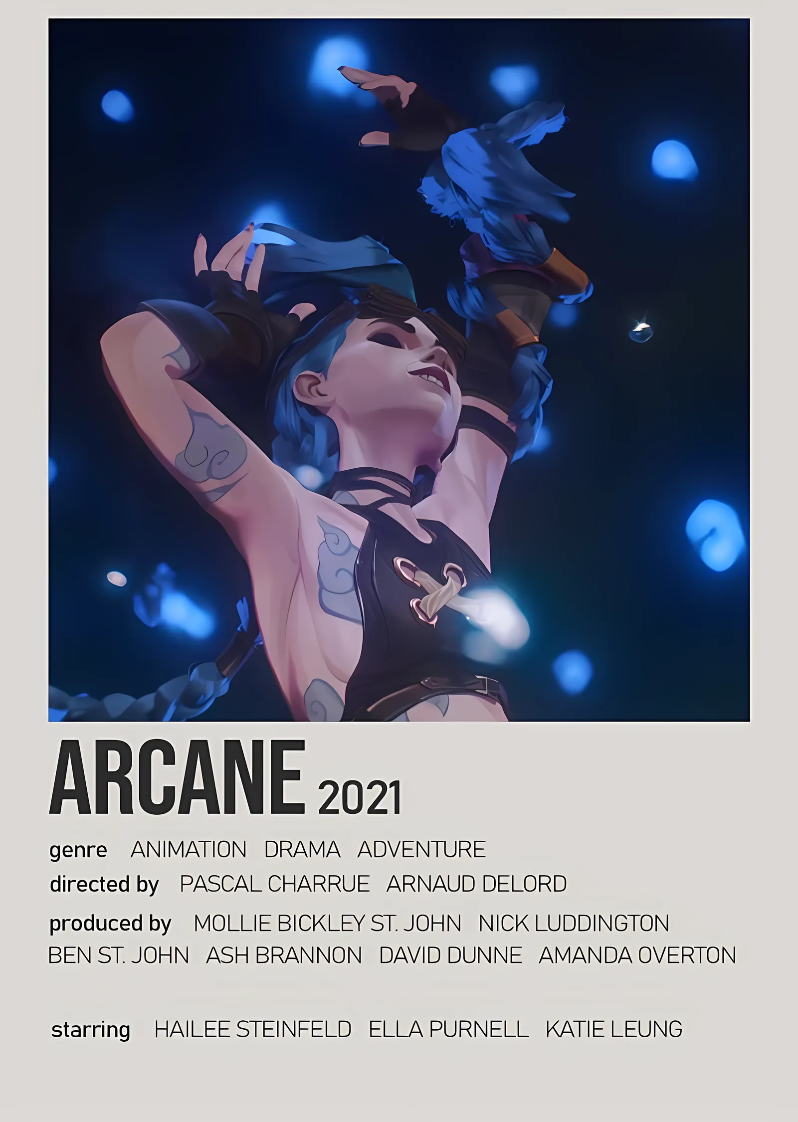 Arcane 2021 metal tablo