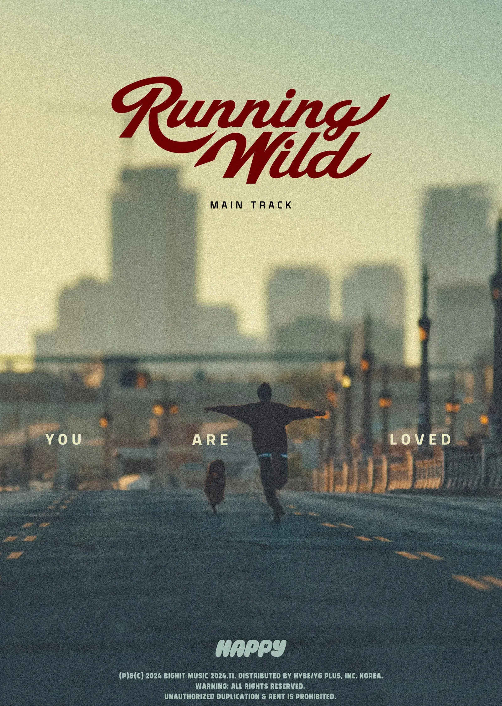 Running Wild: You Are Loved metal tablo